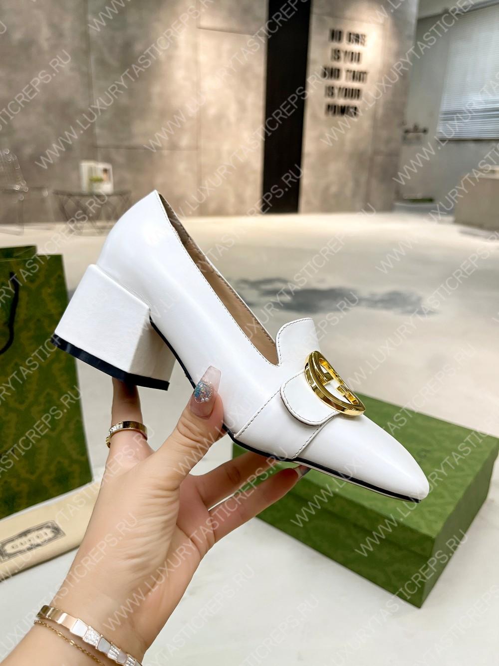 G*u*i blondie pump white 700053