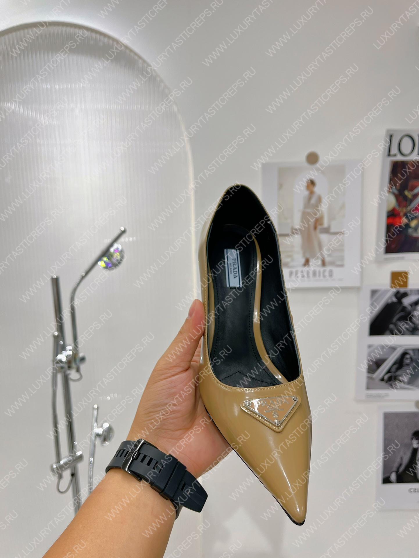 Pra*a slingback pump apricot 1i001n