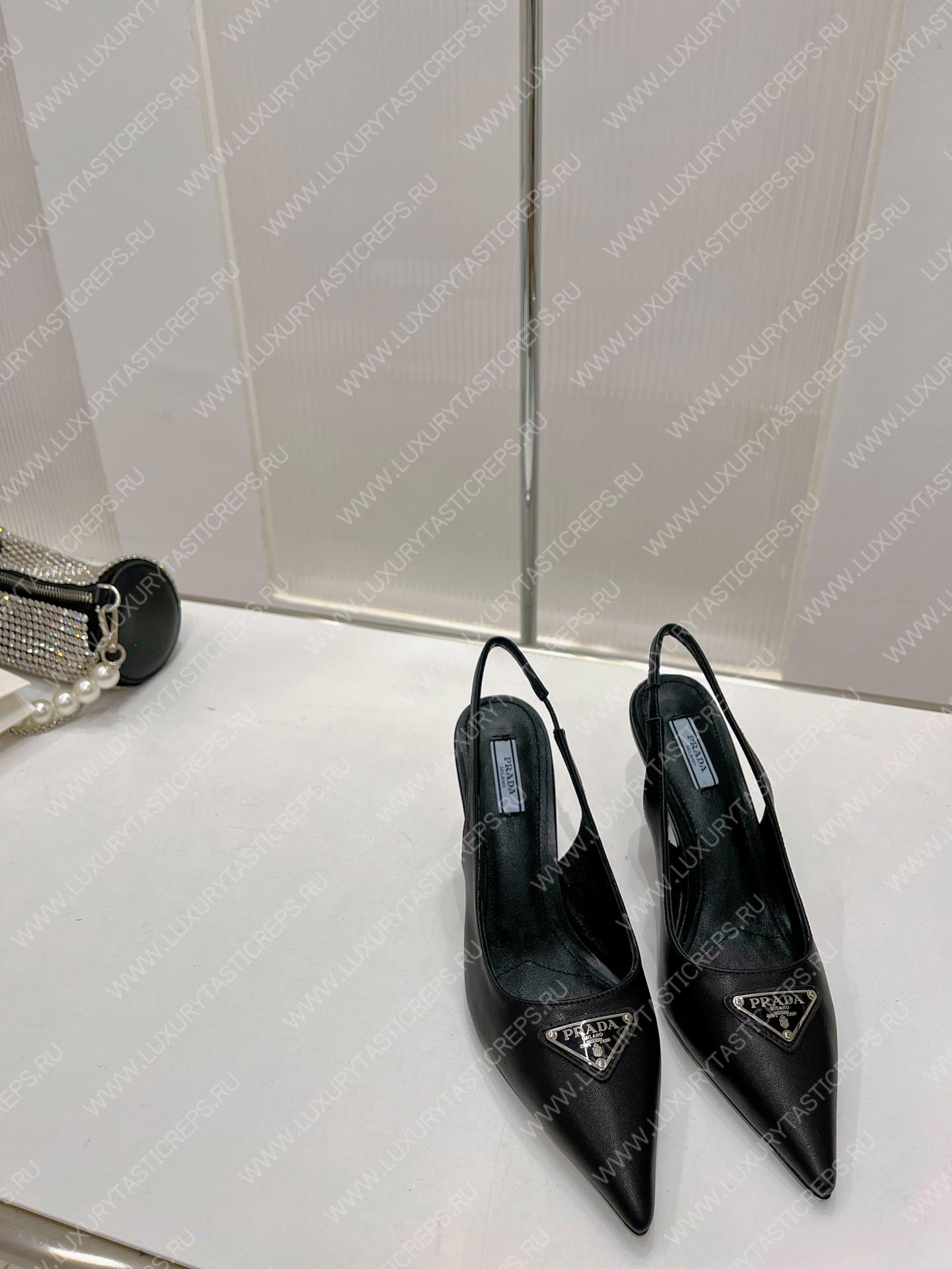 Pra*a slingback pump black 1i002n