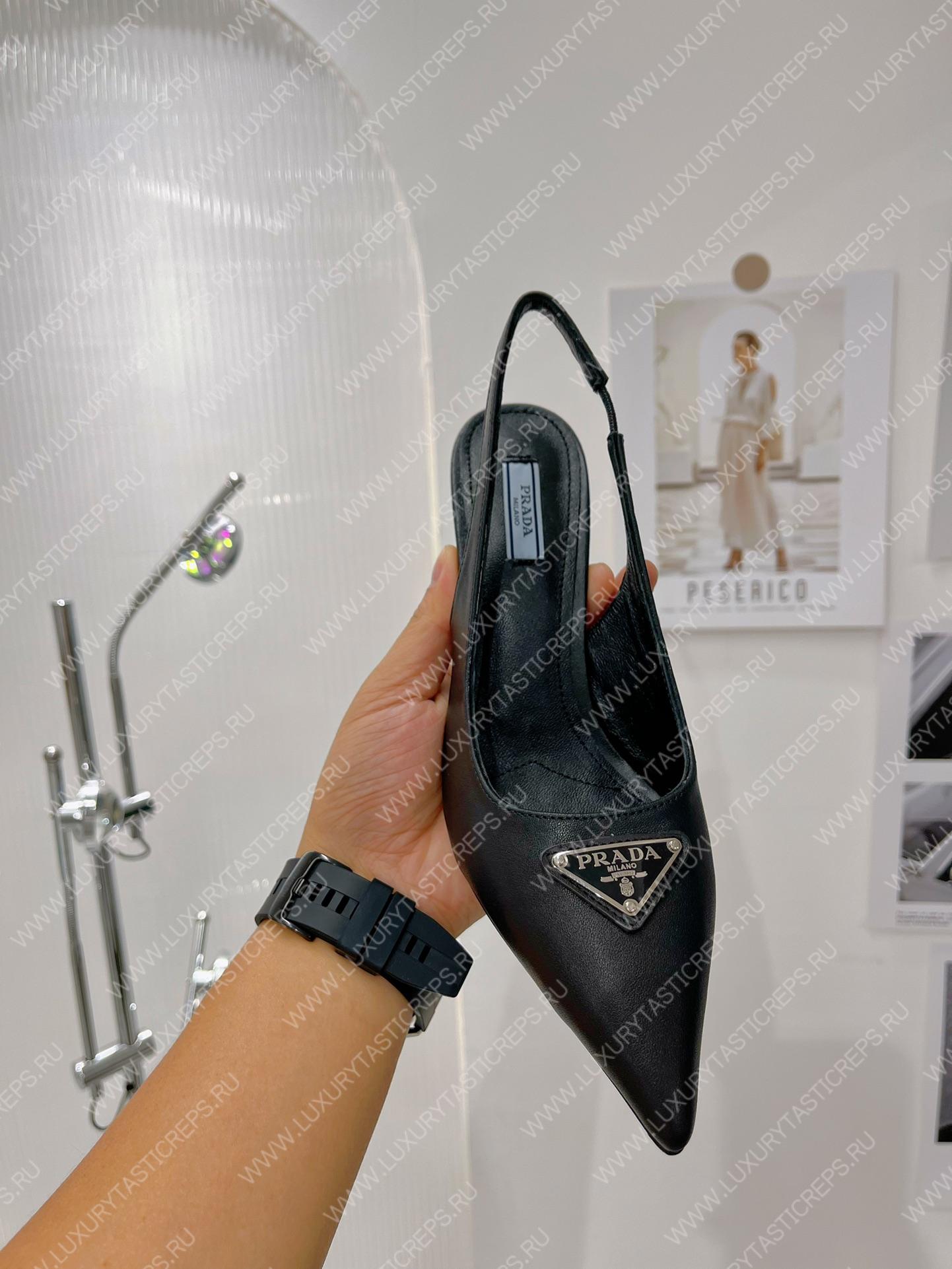 Pra*a slingback pump black 1i002n