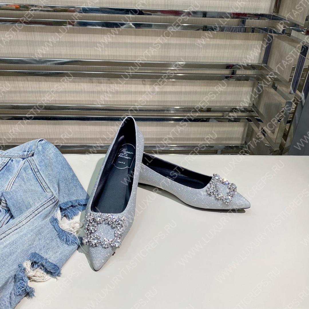 ROGER VIVER FLOWER STRASS BUCKLE PUMPS RED RVW4141