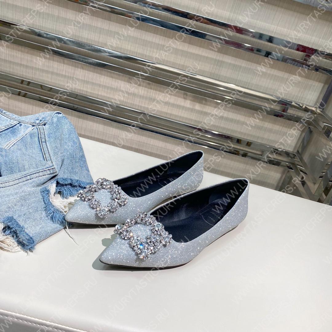 ROGER VIVER FLOWER STRASS BUCKLE PUMPS RED RVW4141