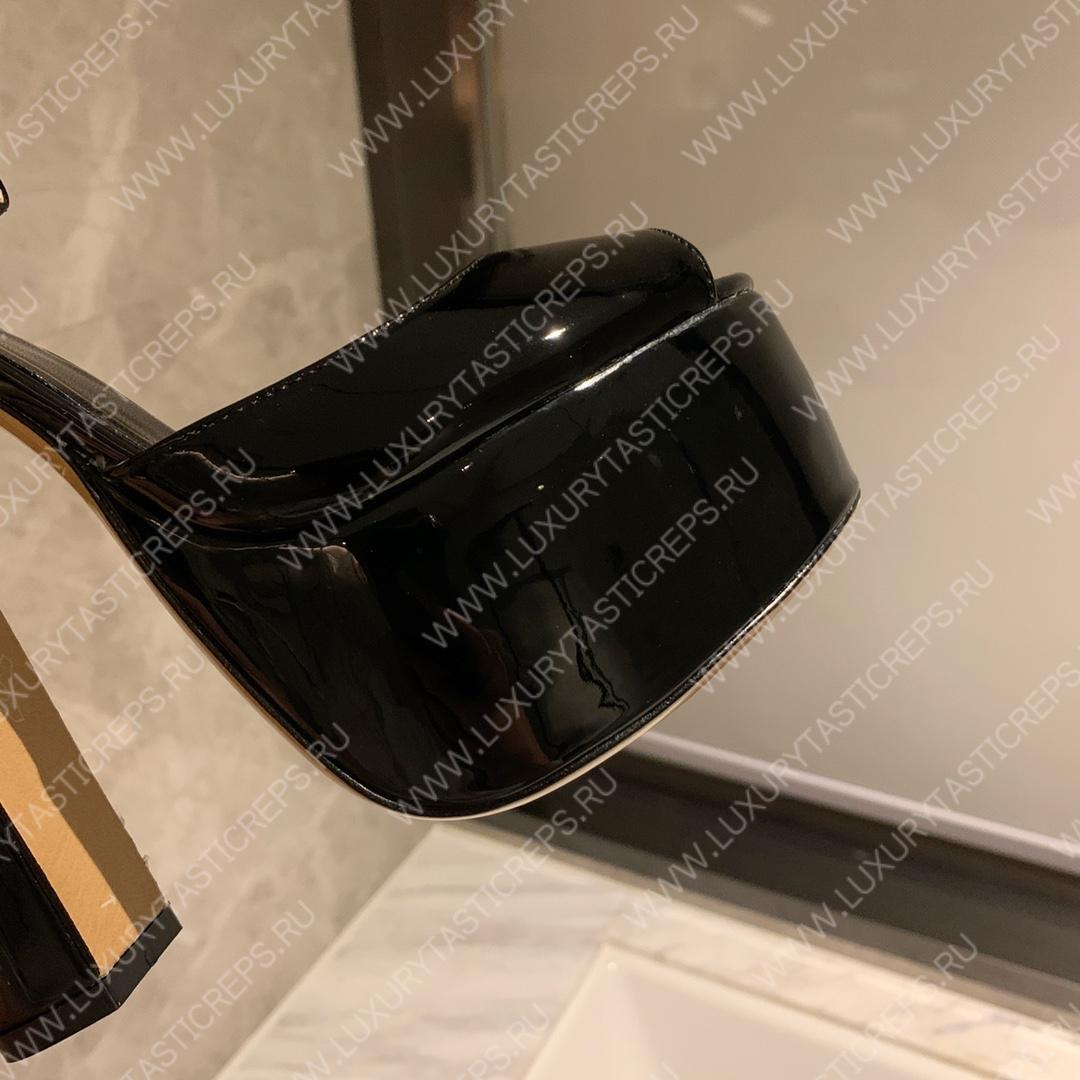 VALENTINO TAN-GO PLATFORM SANDAL BLACK 1W2S0FE0VNE_I16