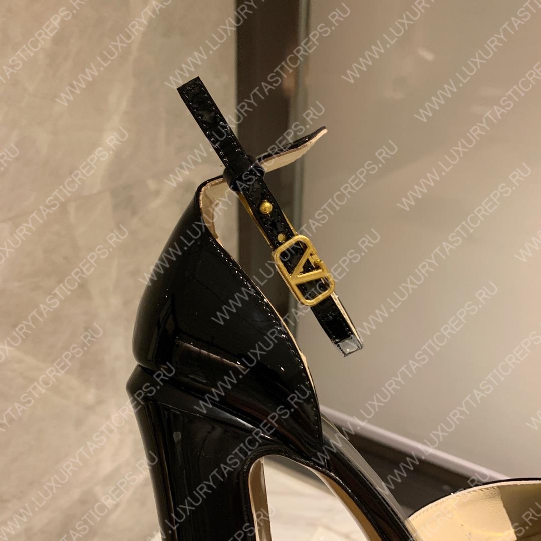 VALENTINO TAN-GO PLATFORM SANDAL BLACK 1W2S0FE0VNE_I16
