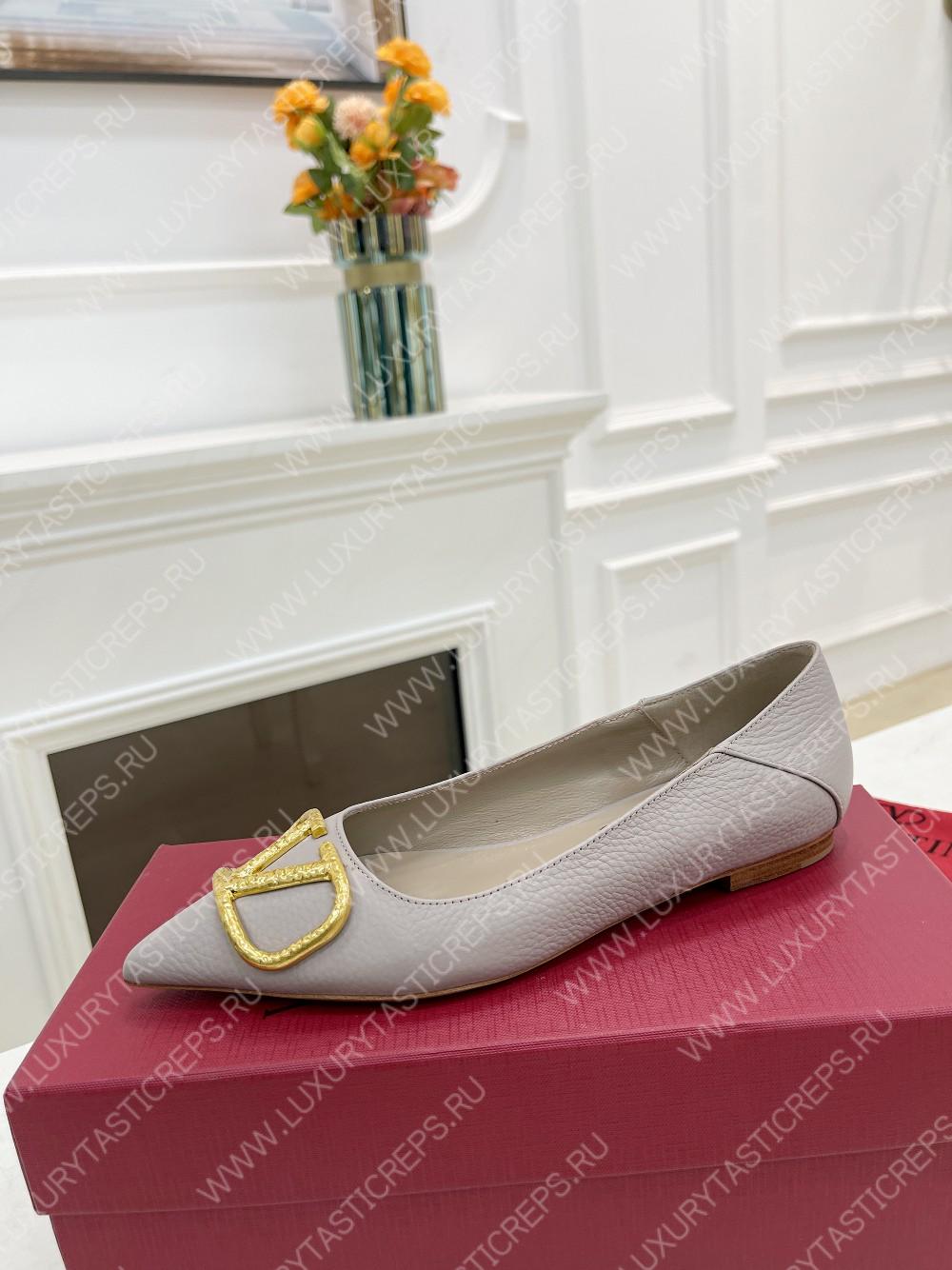 VALENTINO V BUCKLE PUMPS GREY SW2S0Q63DSH0NO