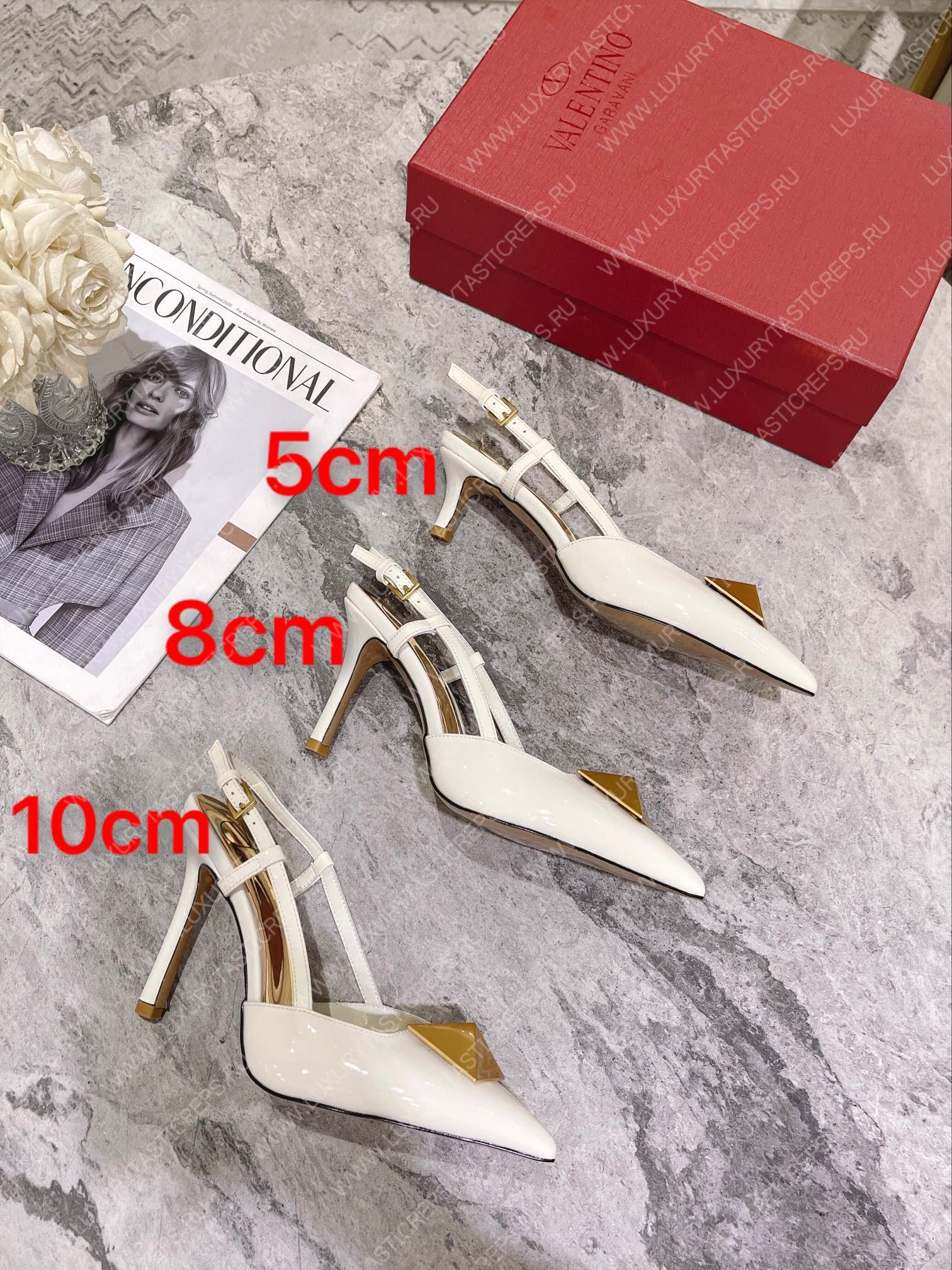 VALENTINO SLINGBACK LIGHT IVORY WS0R01TMK