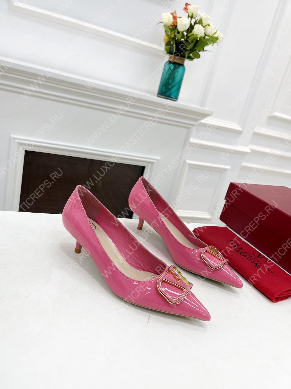 VALENTINO V BUCKLE PUMPS PINK 1W2S0FH8LAFGF9