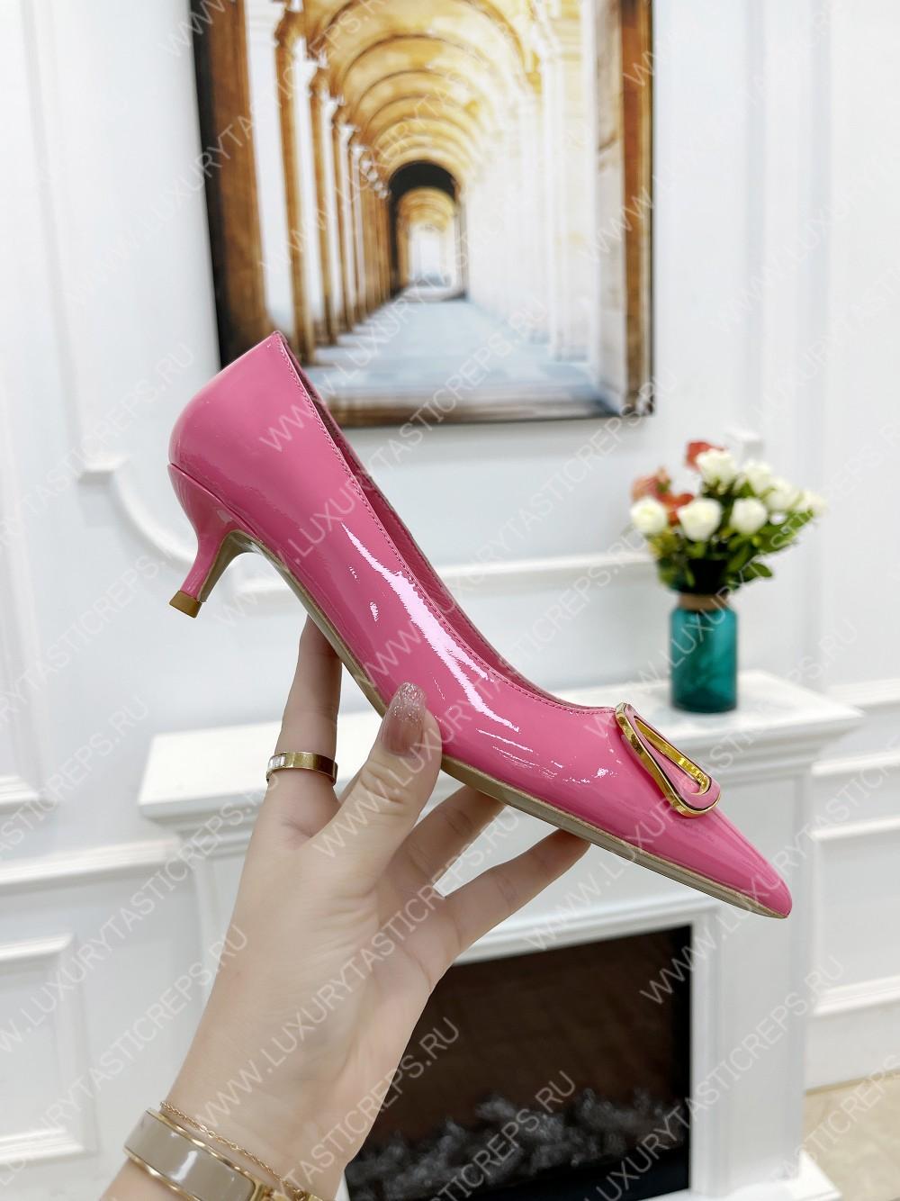 VALENTINO V BUCKLE PUMPS PINK 1W2S0FH8LAFGF9