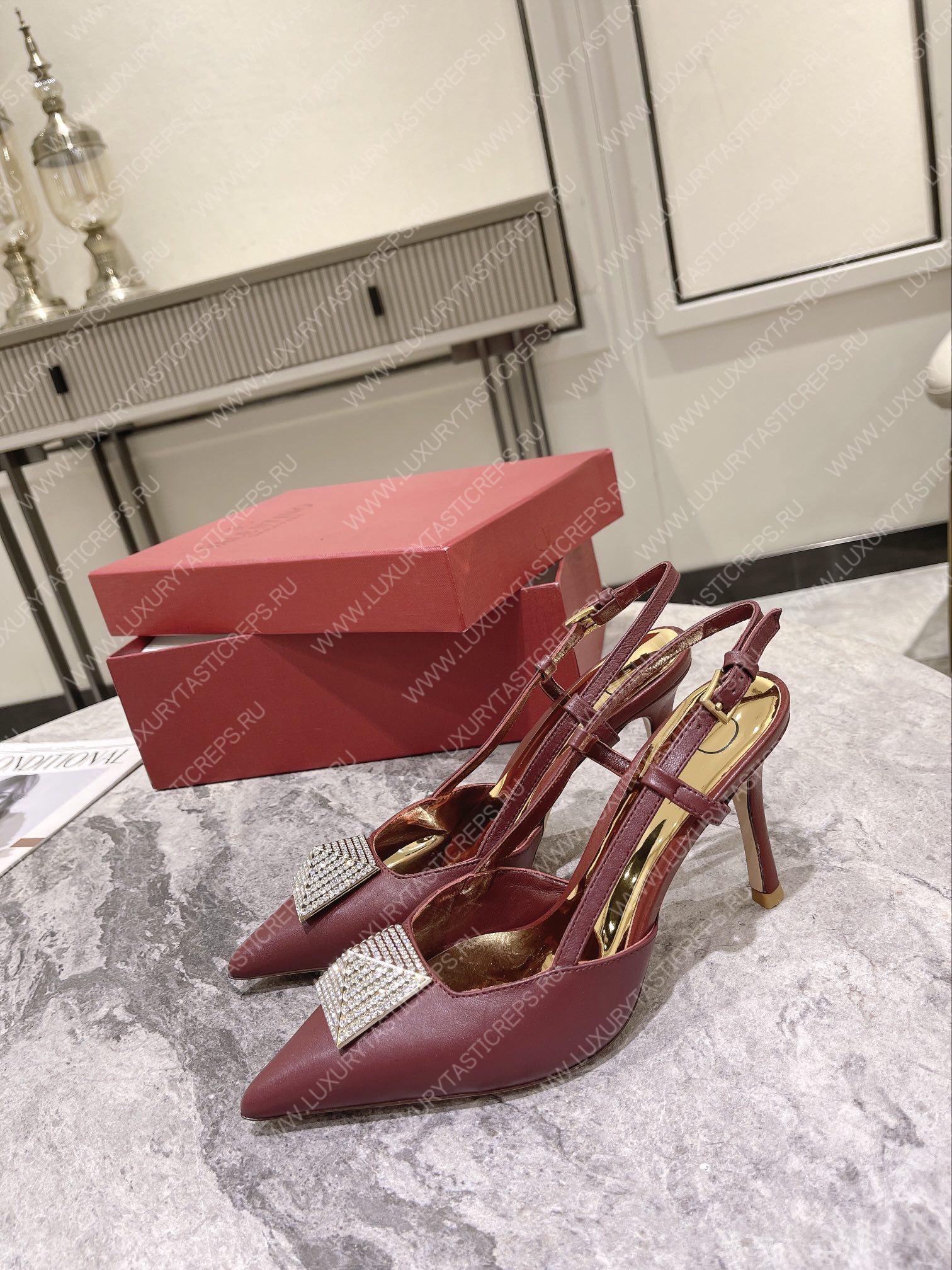 VALENTINO SLINGBACK LIGHT IVORY WS0R01TMK