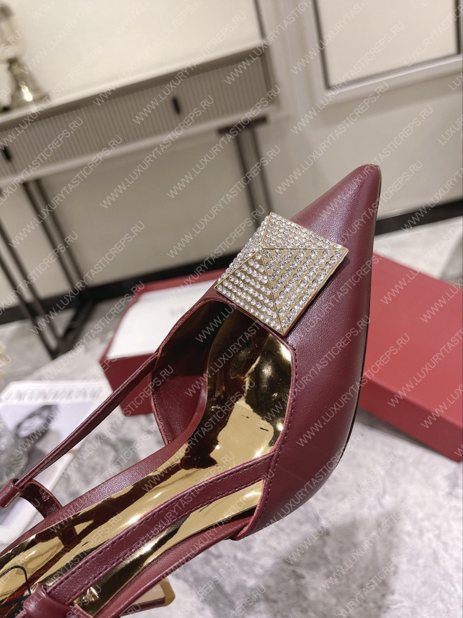 VALENTINO SLINGBACK LIGHT IVORY WS0R01TMK