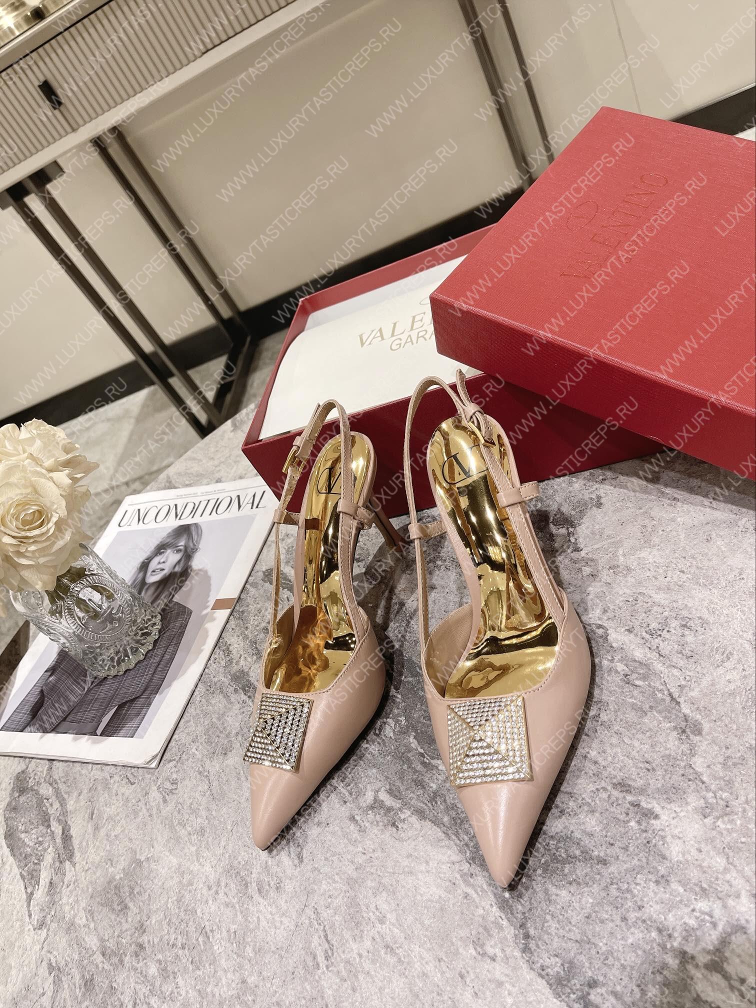 VALENTINO SLINGBACK ROSE CANELLE WS0R01TMK