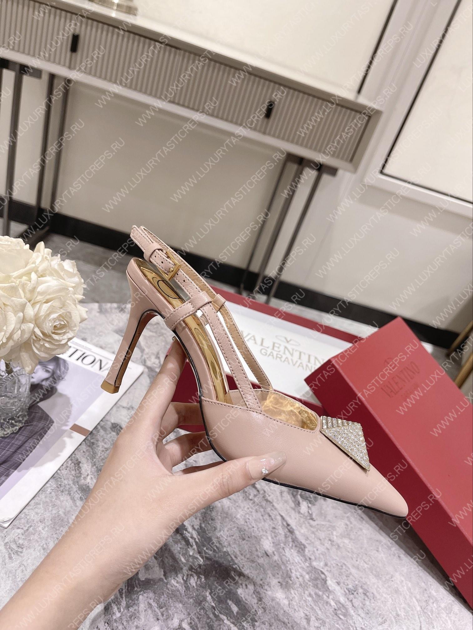VALENTINO SLINGBACK ROSE CANELLE WS0R01TMK