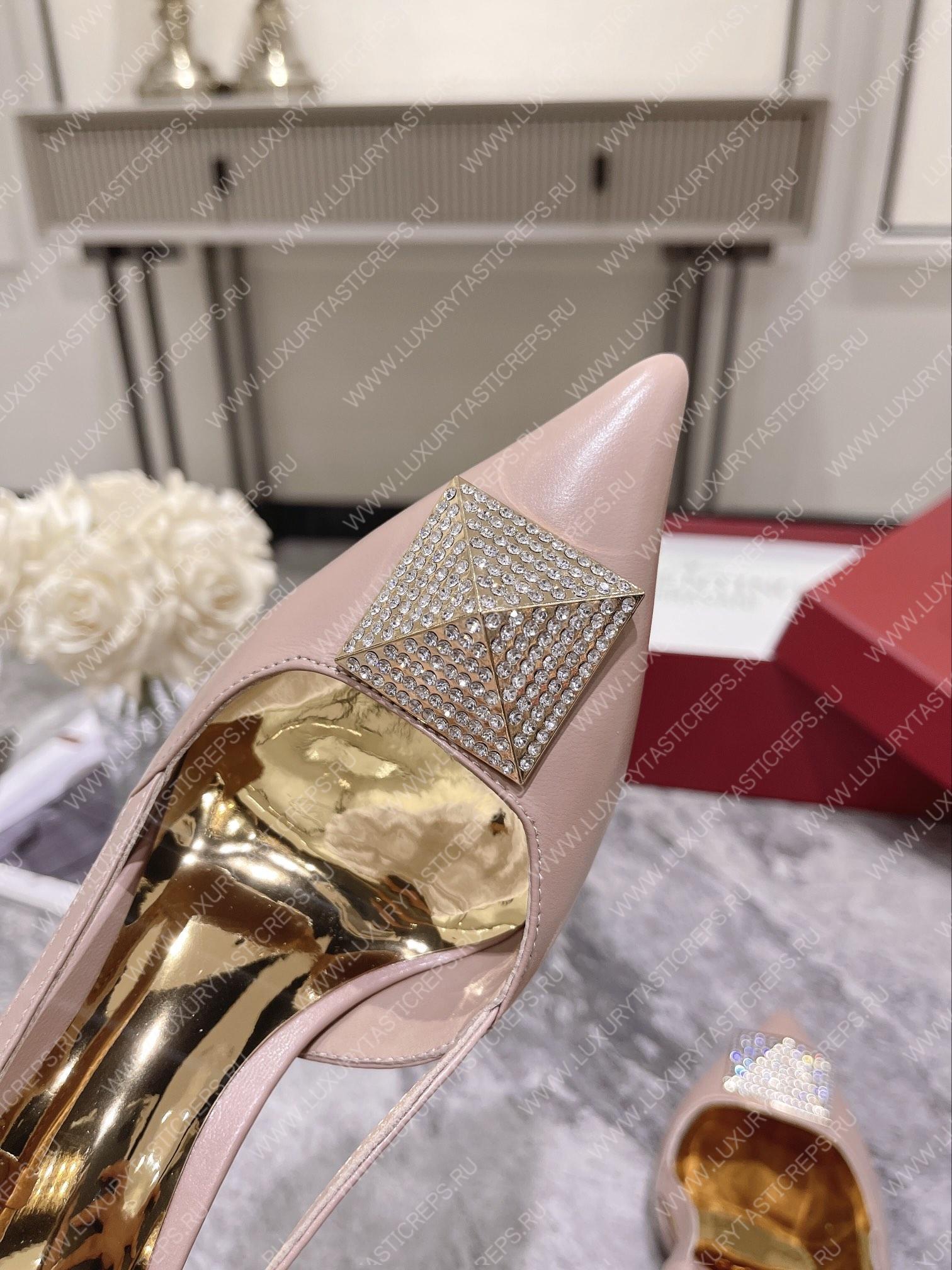 VALENTINO SLINGBACK ROSE CANELLE WS0R01TMK