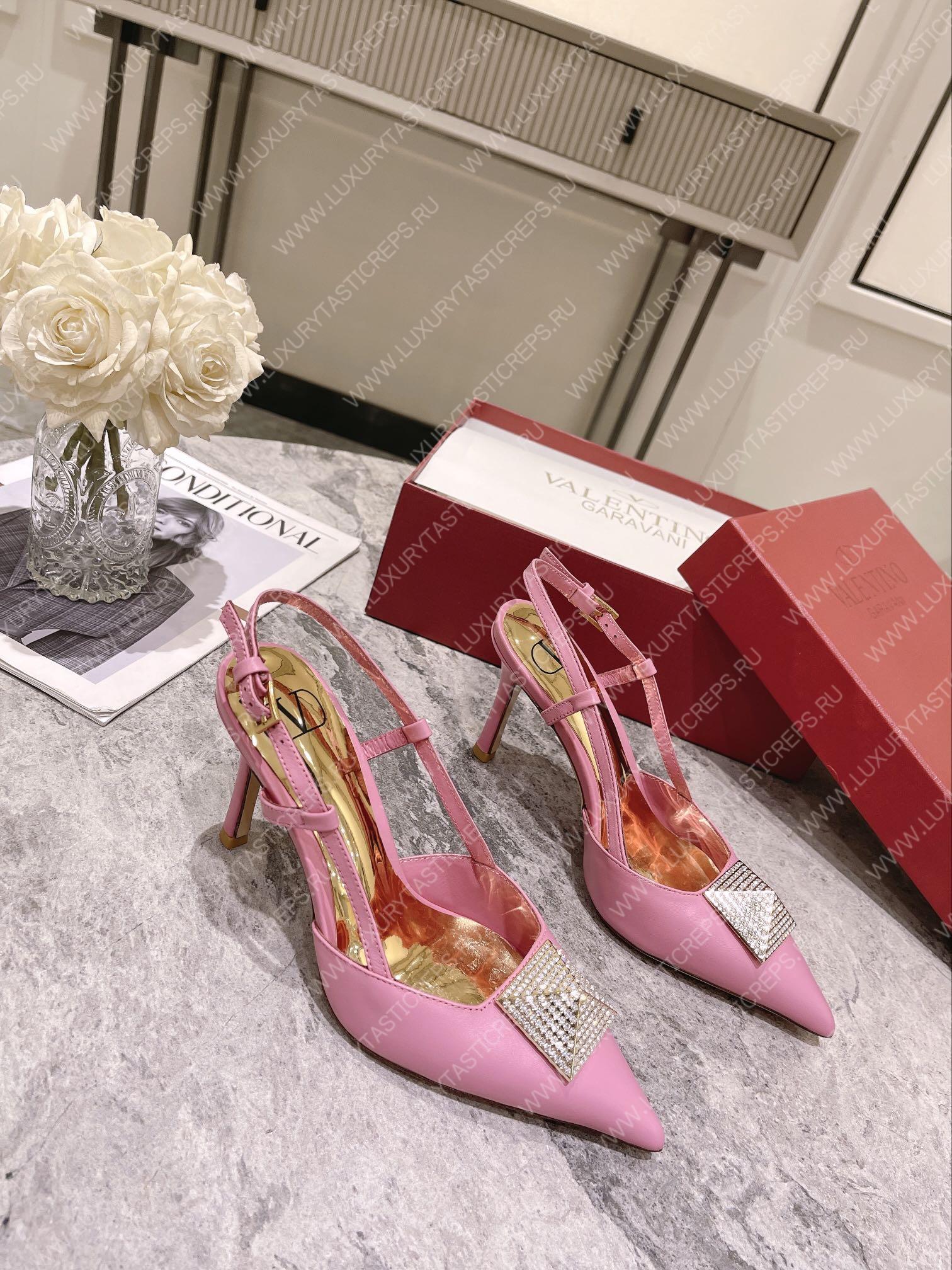 VALENTINO SLINGBACK PINK WS0R01TMK
