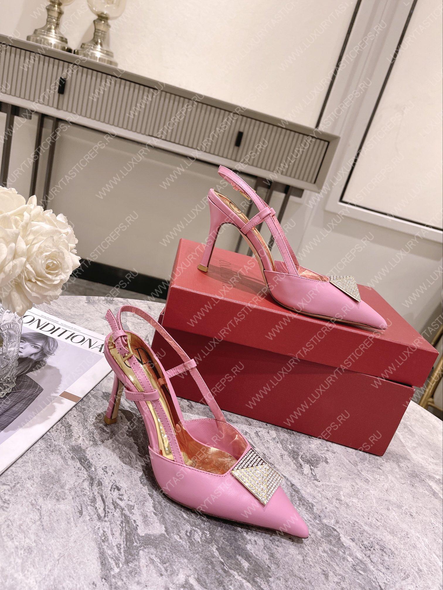 VALENTINO SLINGBACK PINK WS0R01TMK