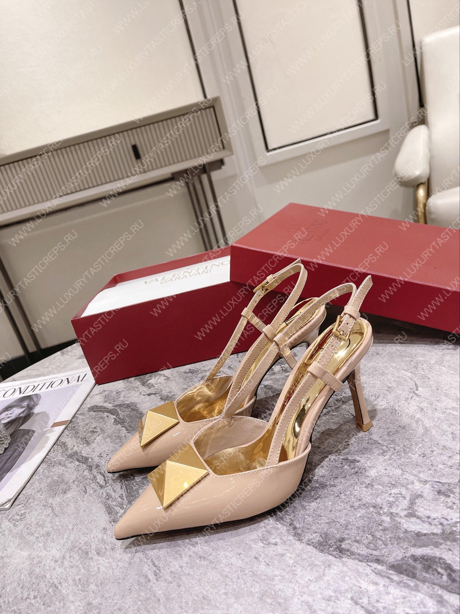 VALENTINO SLINGBACK ROSE CANNELLE WS0R01TMK