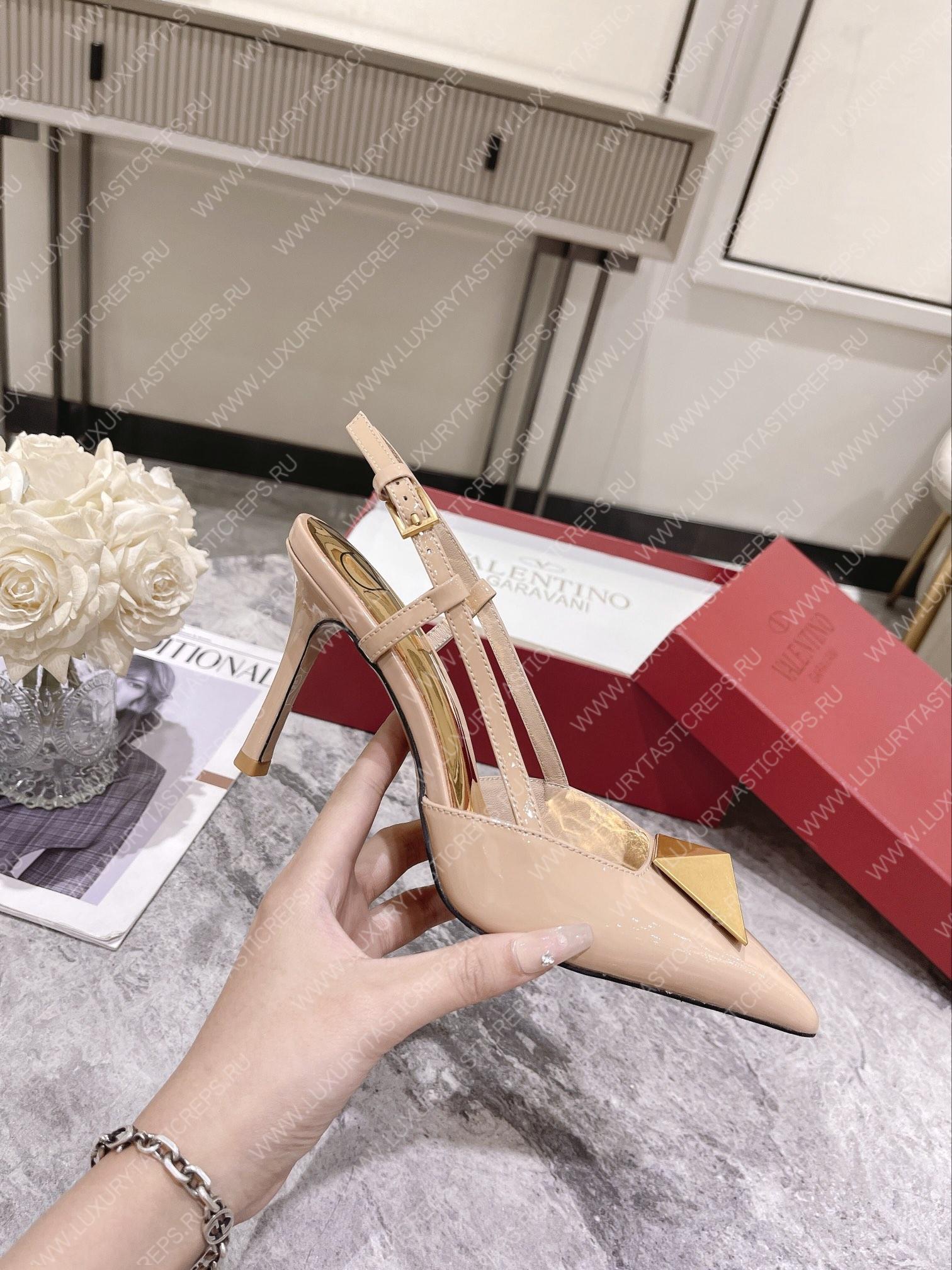 VALENTINO SLINGBACK ROSE CANNELLE WS0R01TMK