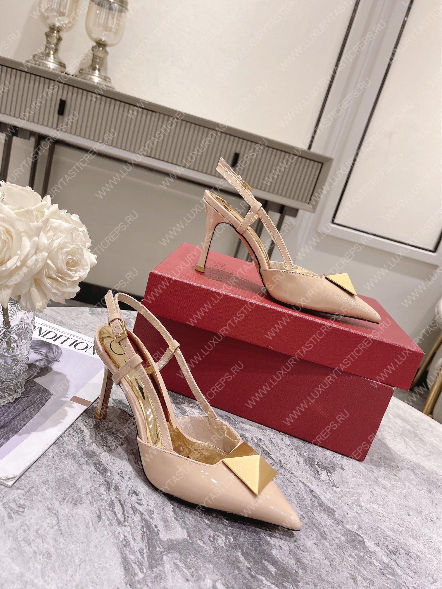 VALENTINO SLINGBACK ROSE CANNELLE WS0R01TMK