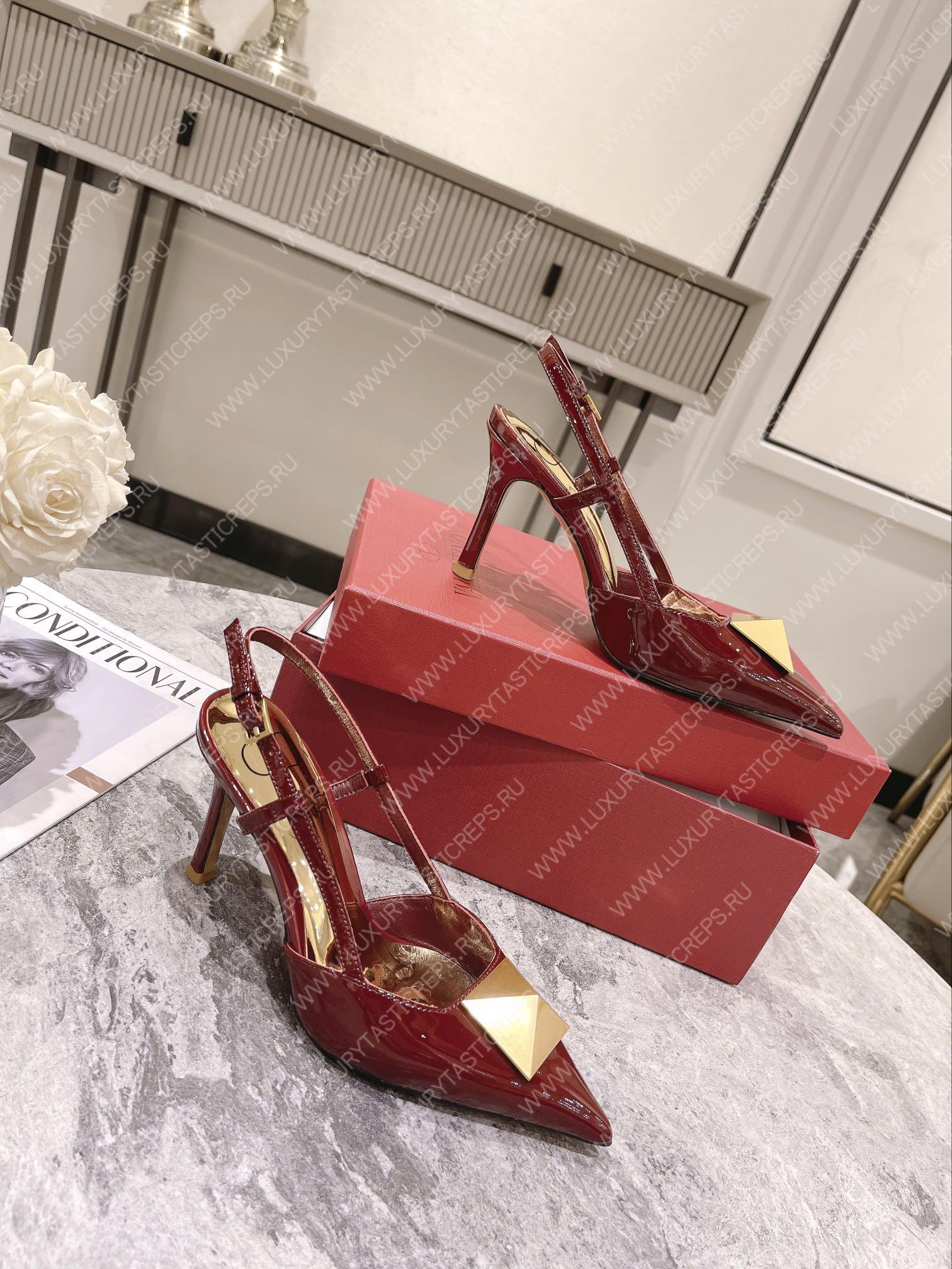 VALENTINO SLINGBACK RED WS0R01TMK