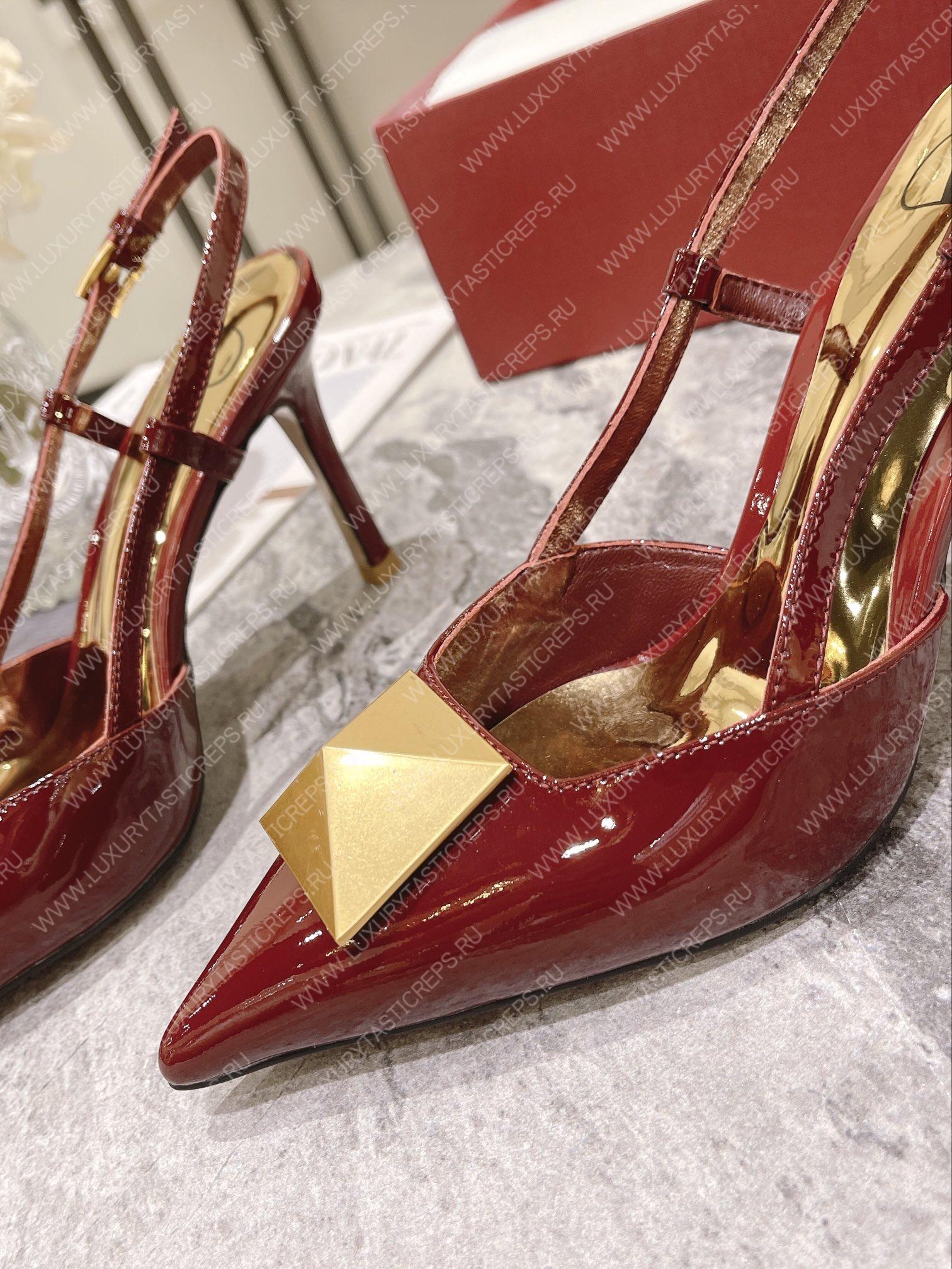 VALENTINO SLINGBACK RED WS0R01TMK