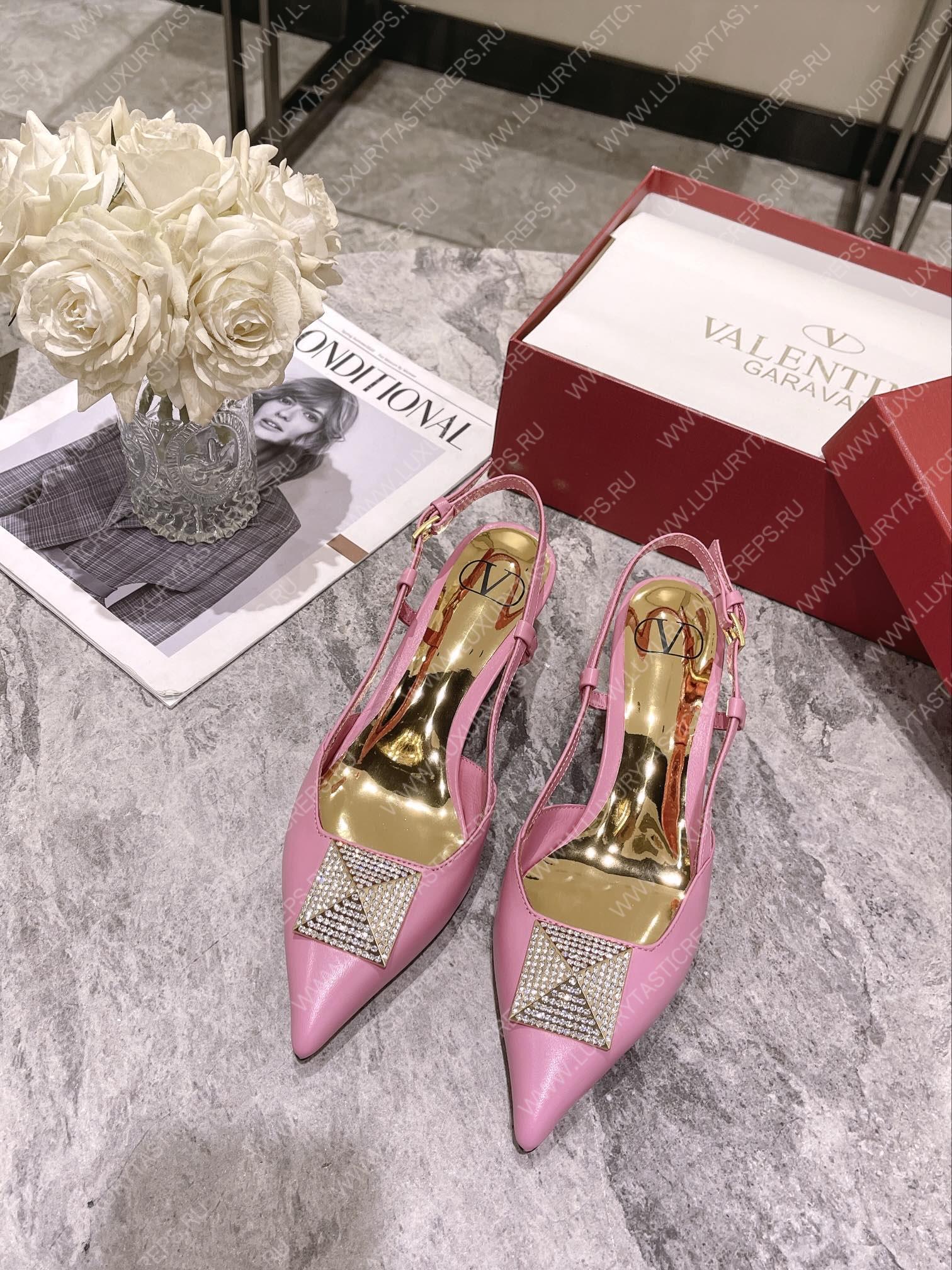 VALENTINO SLINGBACK PINK WS0R01TMK