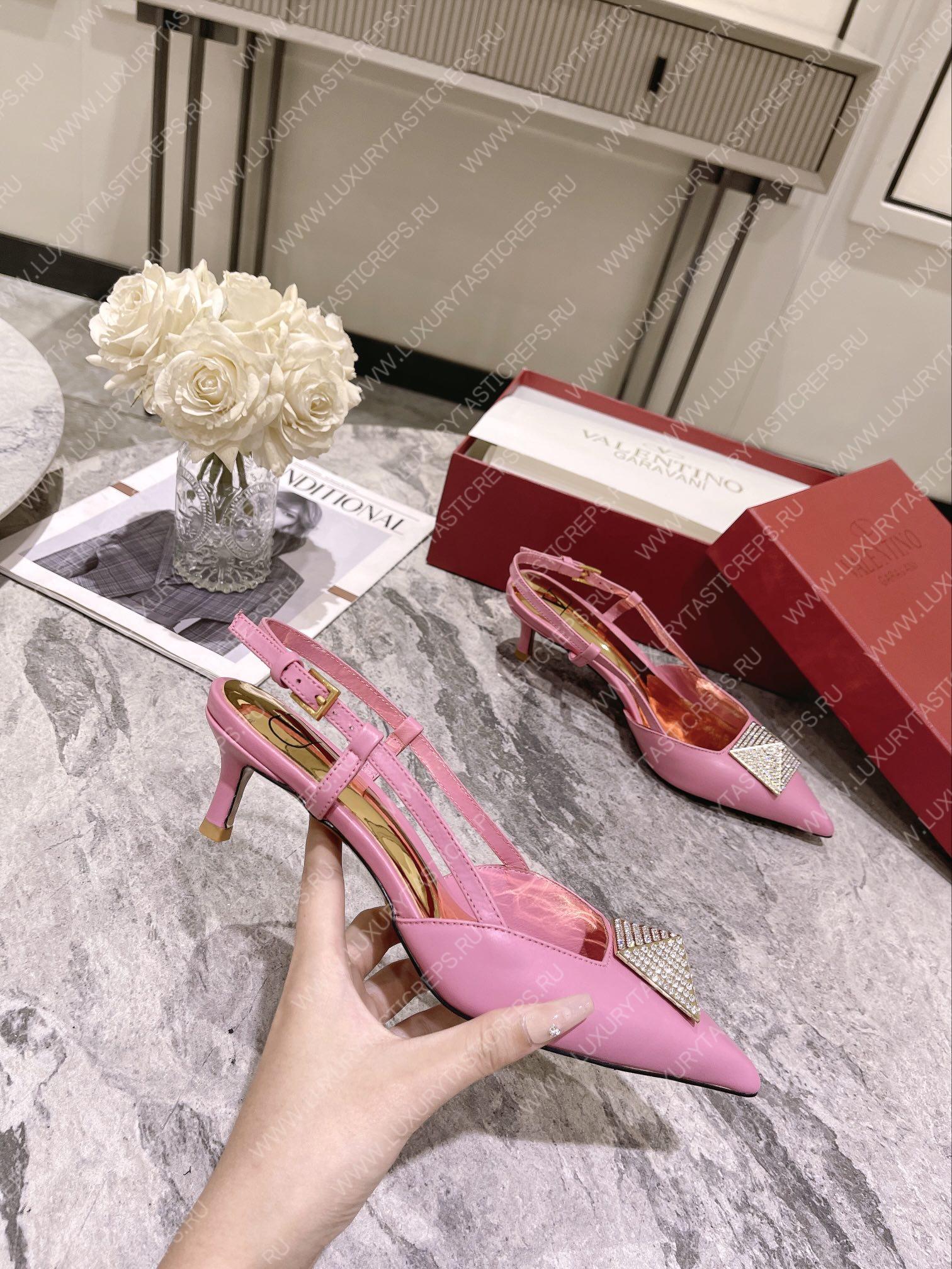 VALENTINO SLINGBACK PINK WS0R01TMK