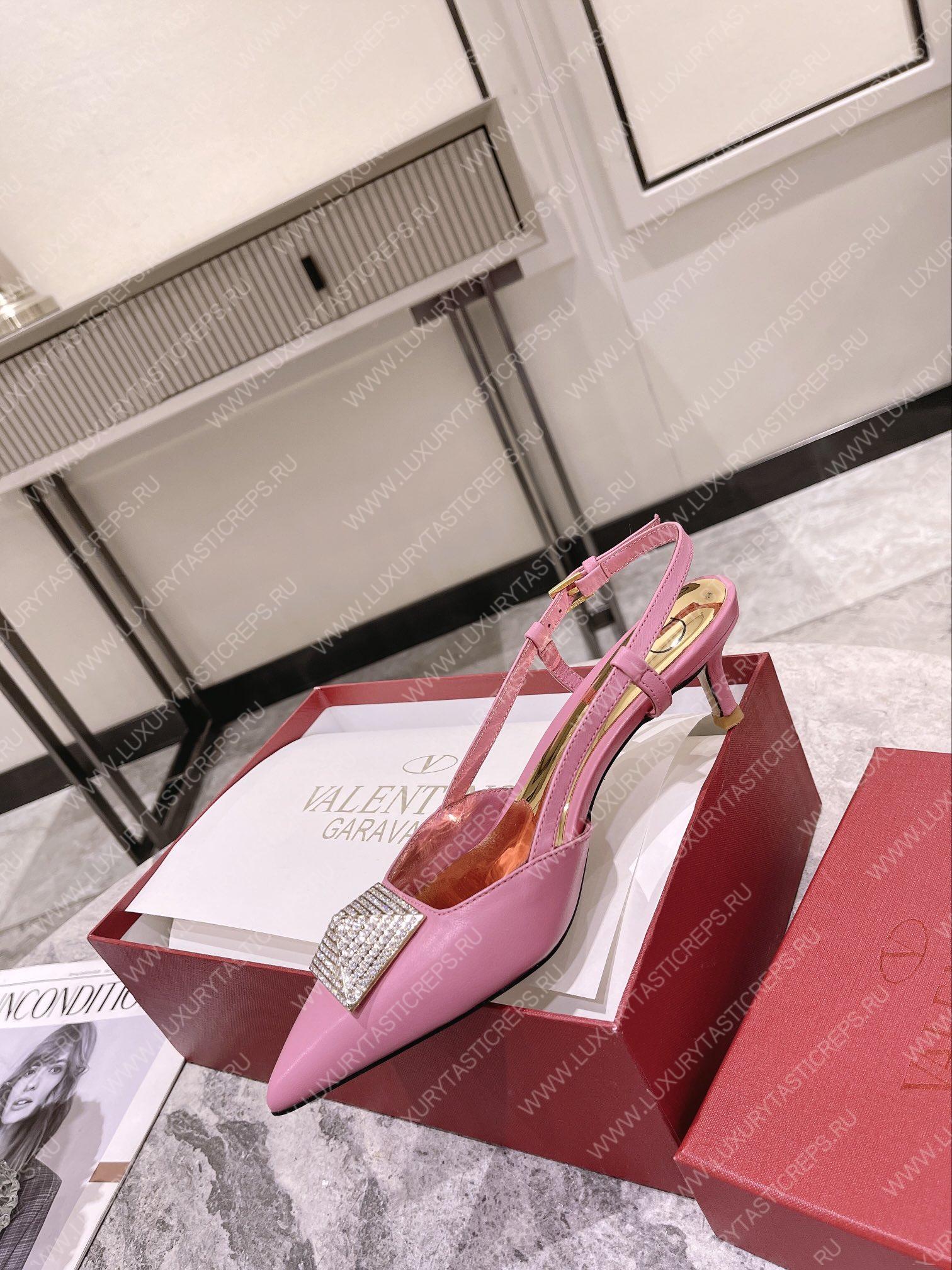VALENTINO SLINGBACK PINK WS0R01TMK