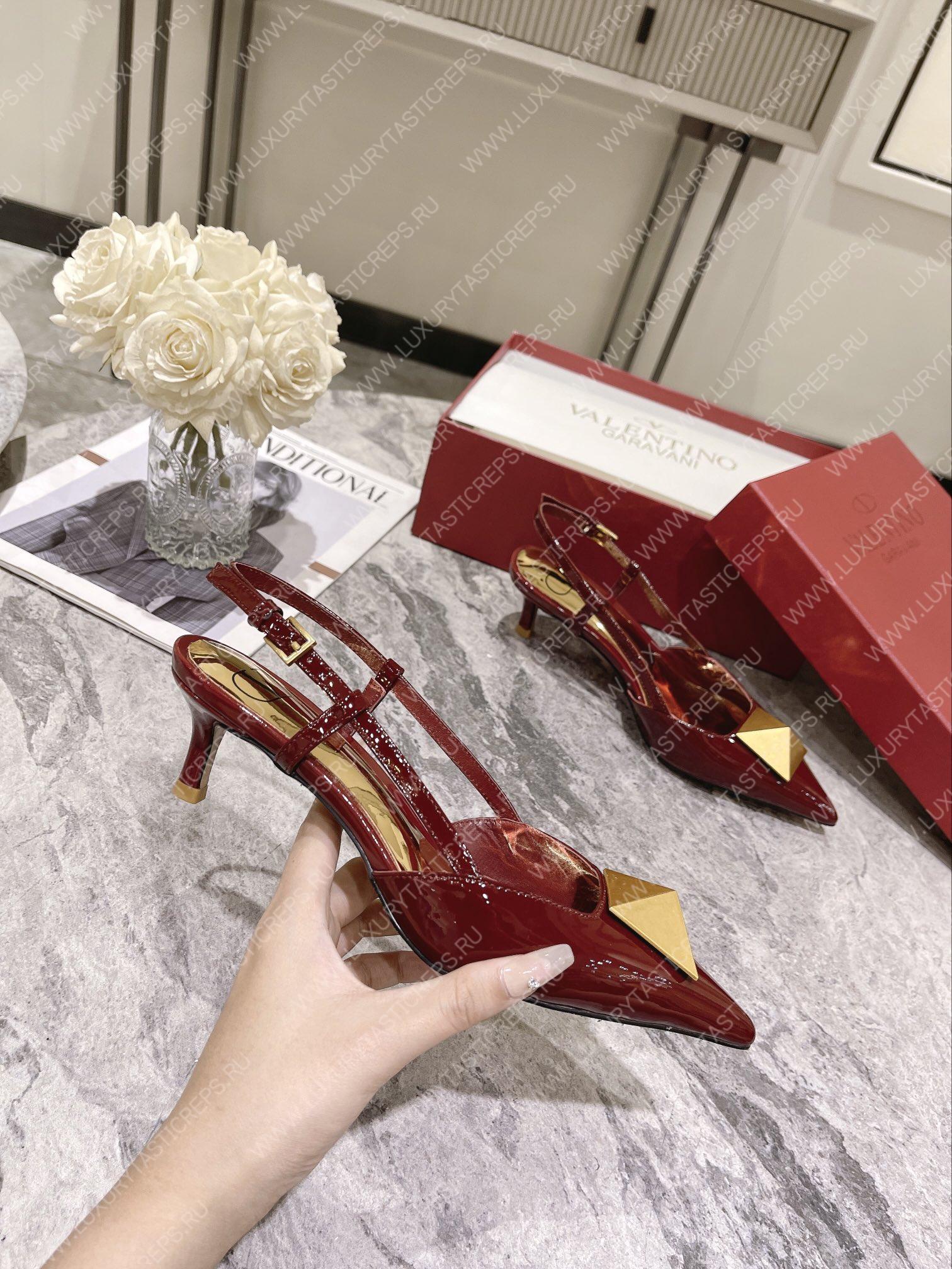 VALENTINO SLINGBACK CHERRY WS0R01TMK
