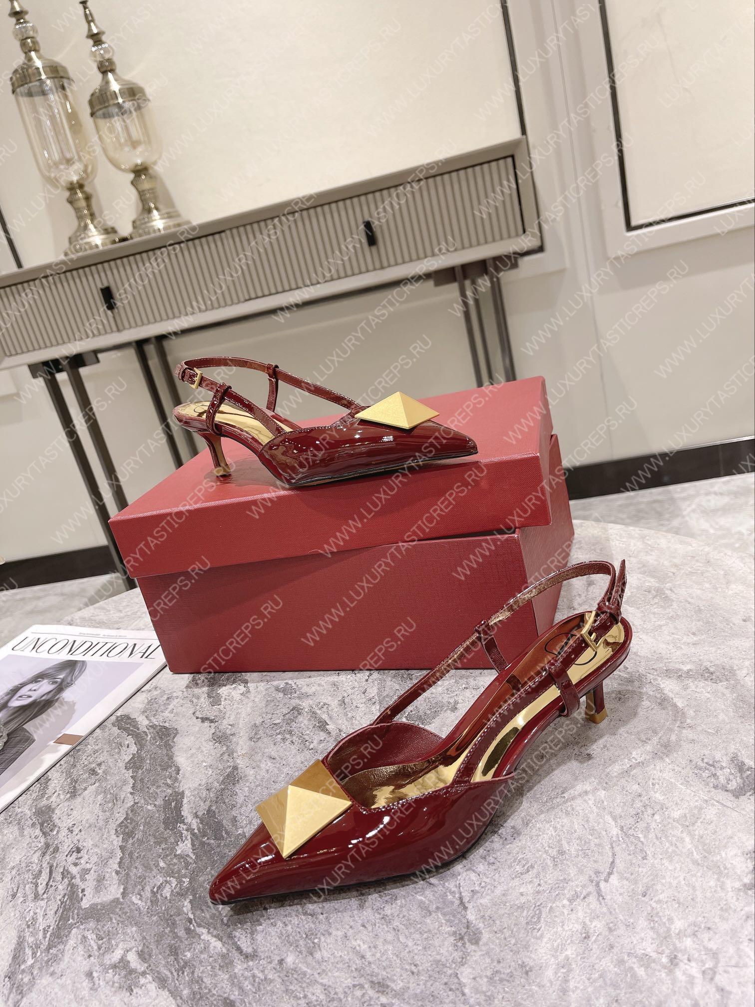 VALENTINO SLINGBACK CHERRY WS0R01TMK