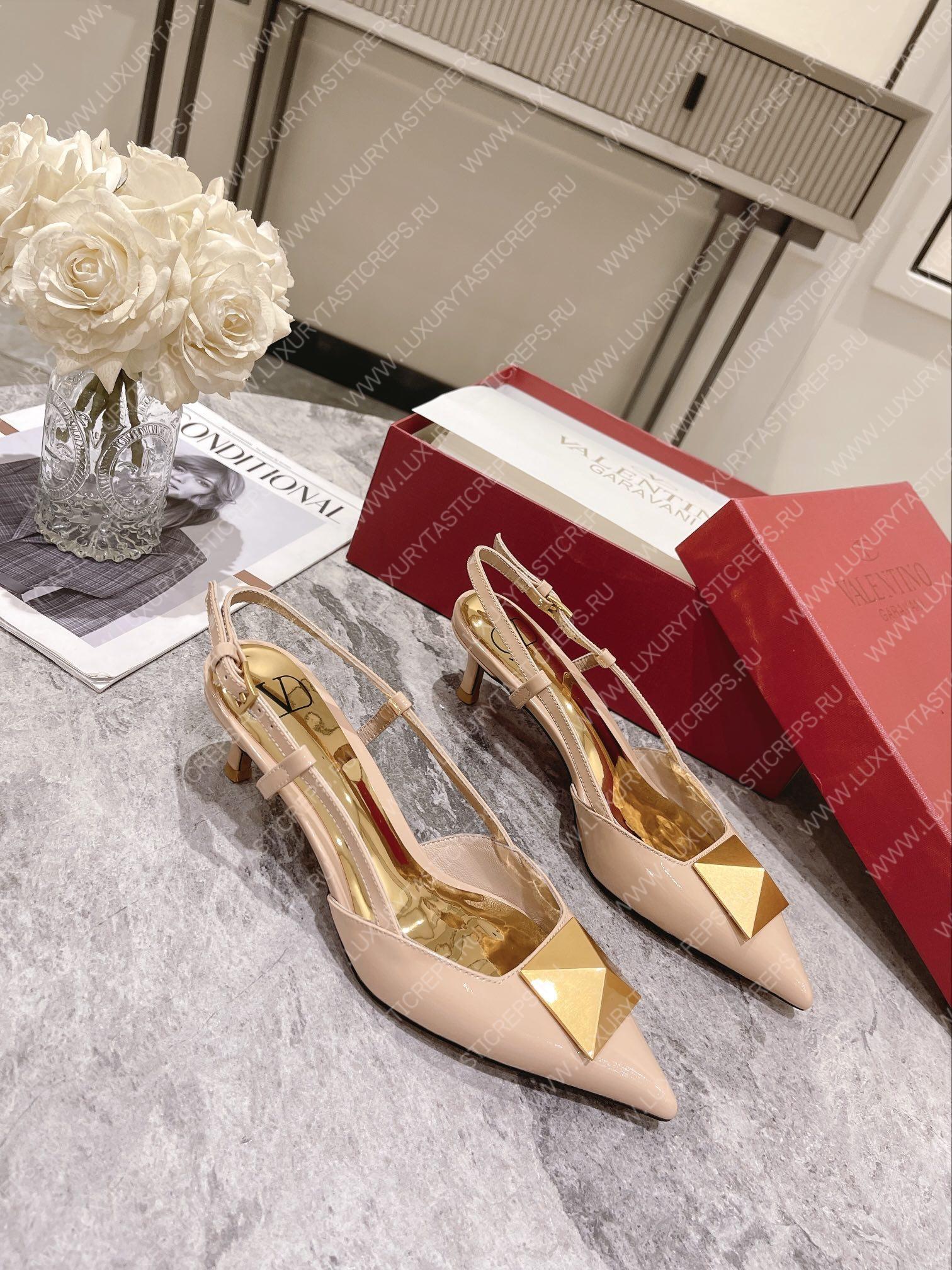 VALENTINO SLINGBACK ROSE CANNELLE WS0R01TMK