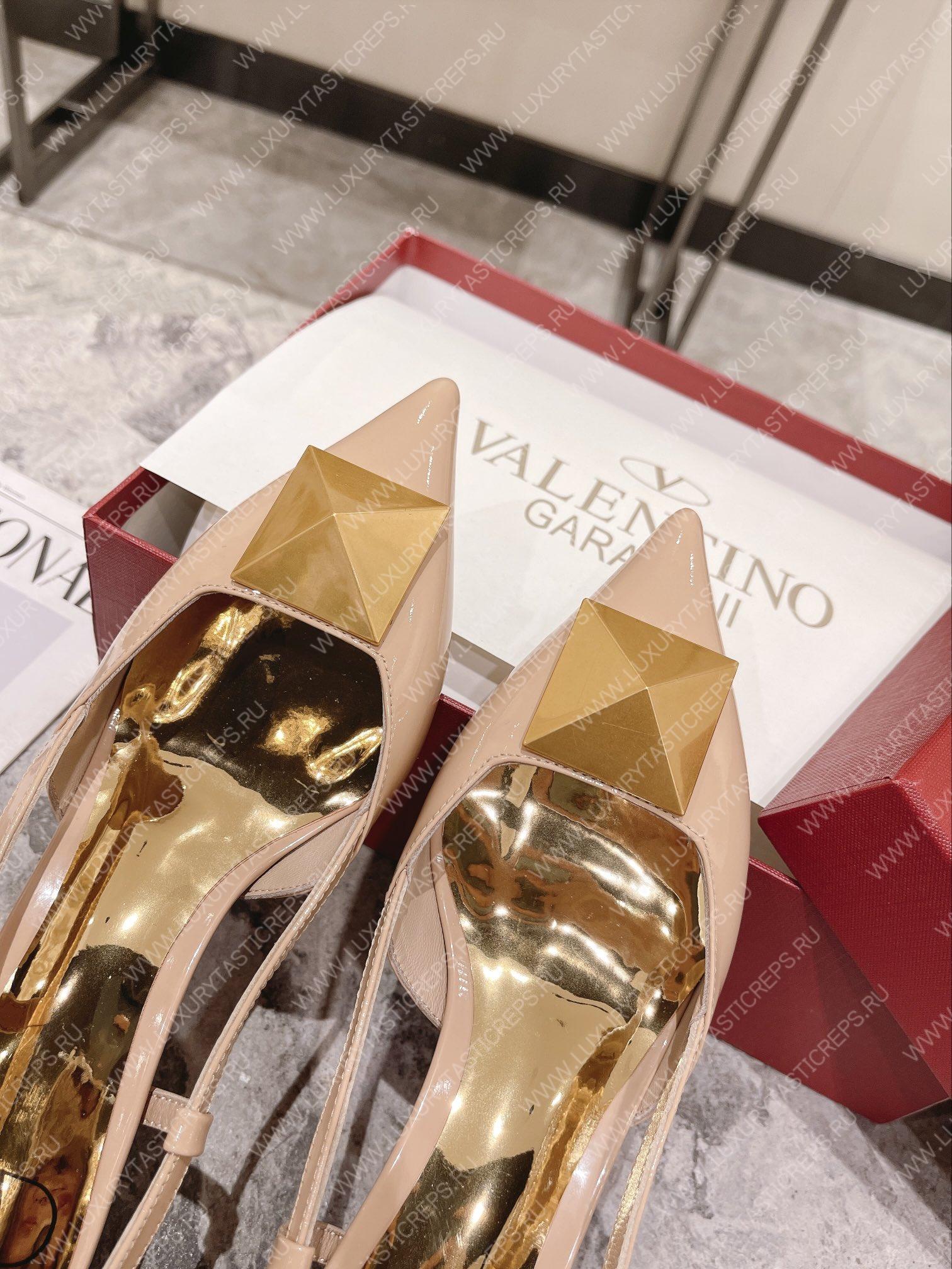 VALENTINO SLINGBACK ROSE CANNELLE WS0R01TMK