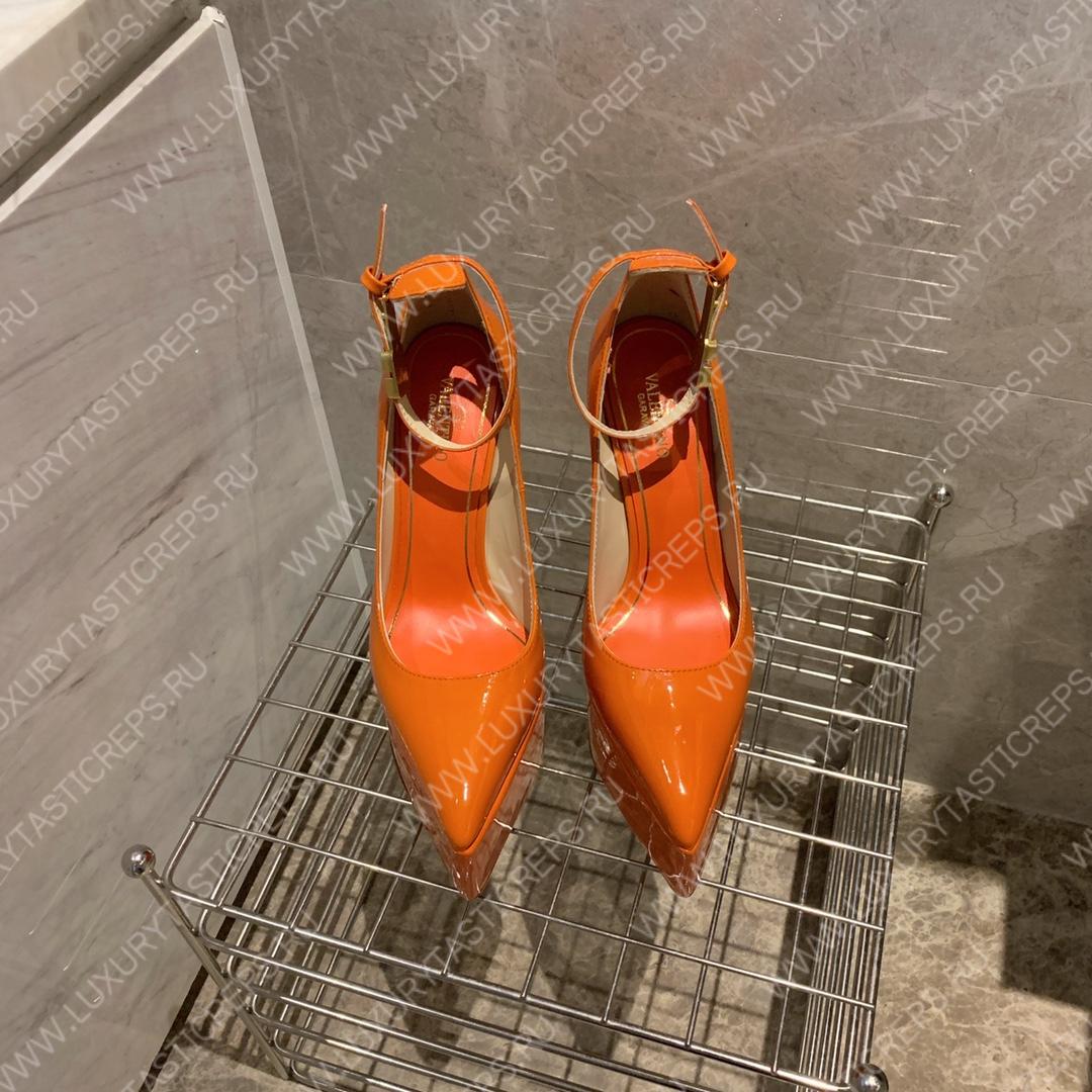 VALENTINO TAN-GO PLATFORM PUMP ORANGE WS0DQ3VNE_0NO
