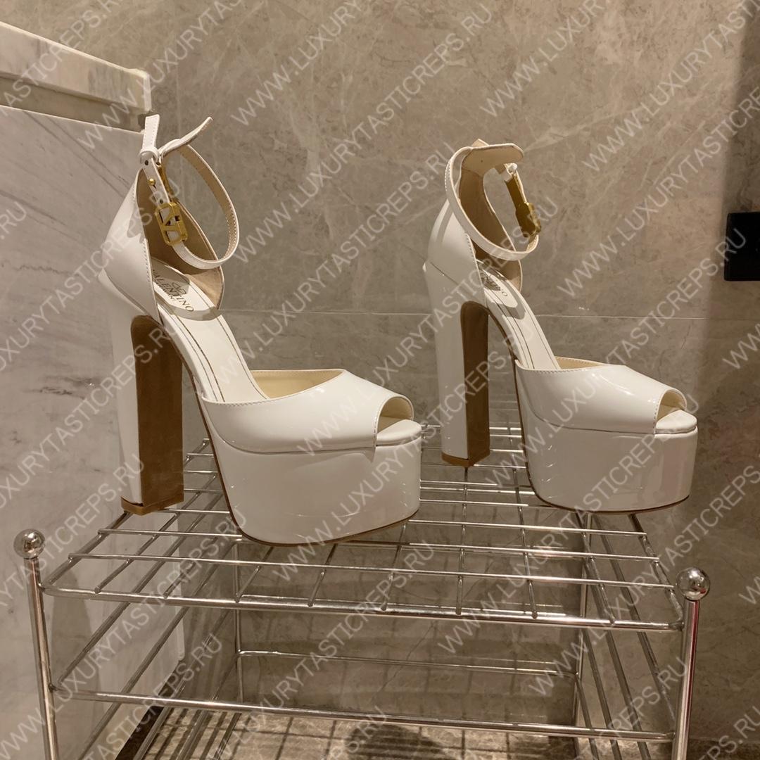 VALENTINO TAN-GO PLATFORM SANDAL OFF WHITE 1W2S0FE0VNE_I16