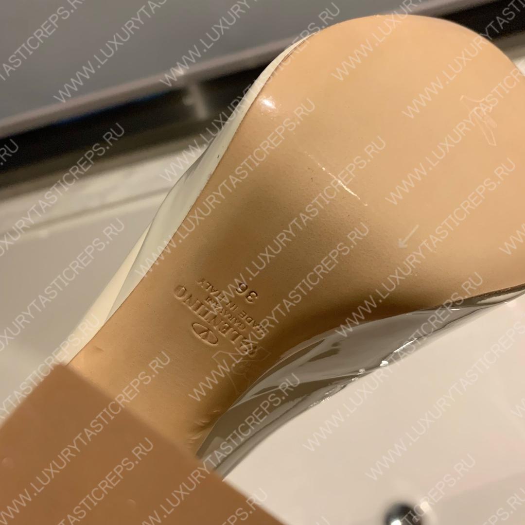 VALENTINO TAN-GO PLATFORM PUMP OFF WHITE WS0DQ3VNE_0NO