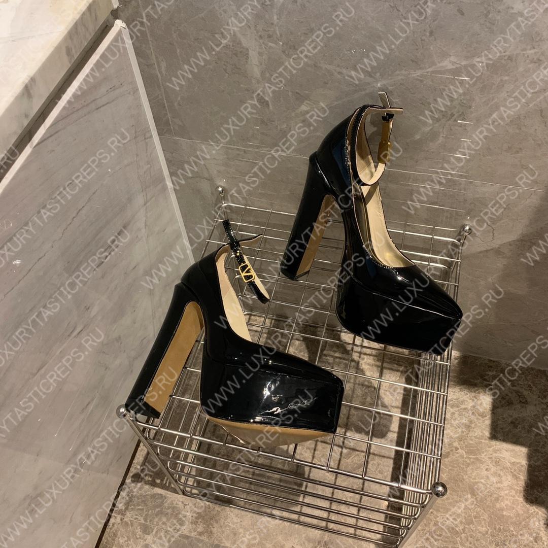 VALENTINO TAN-GO PLATFORM PUMP BLACK WS0DQ3VNE_0NO