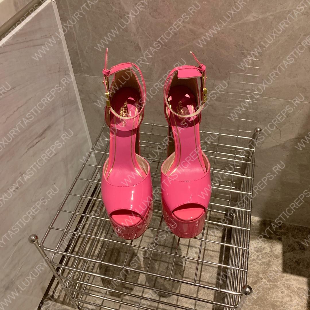 VALENTINO TAN-GO PLATFORM SANDAL PINK 1W2S0FE0VNE_I16