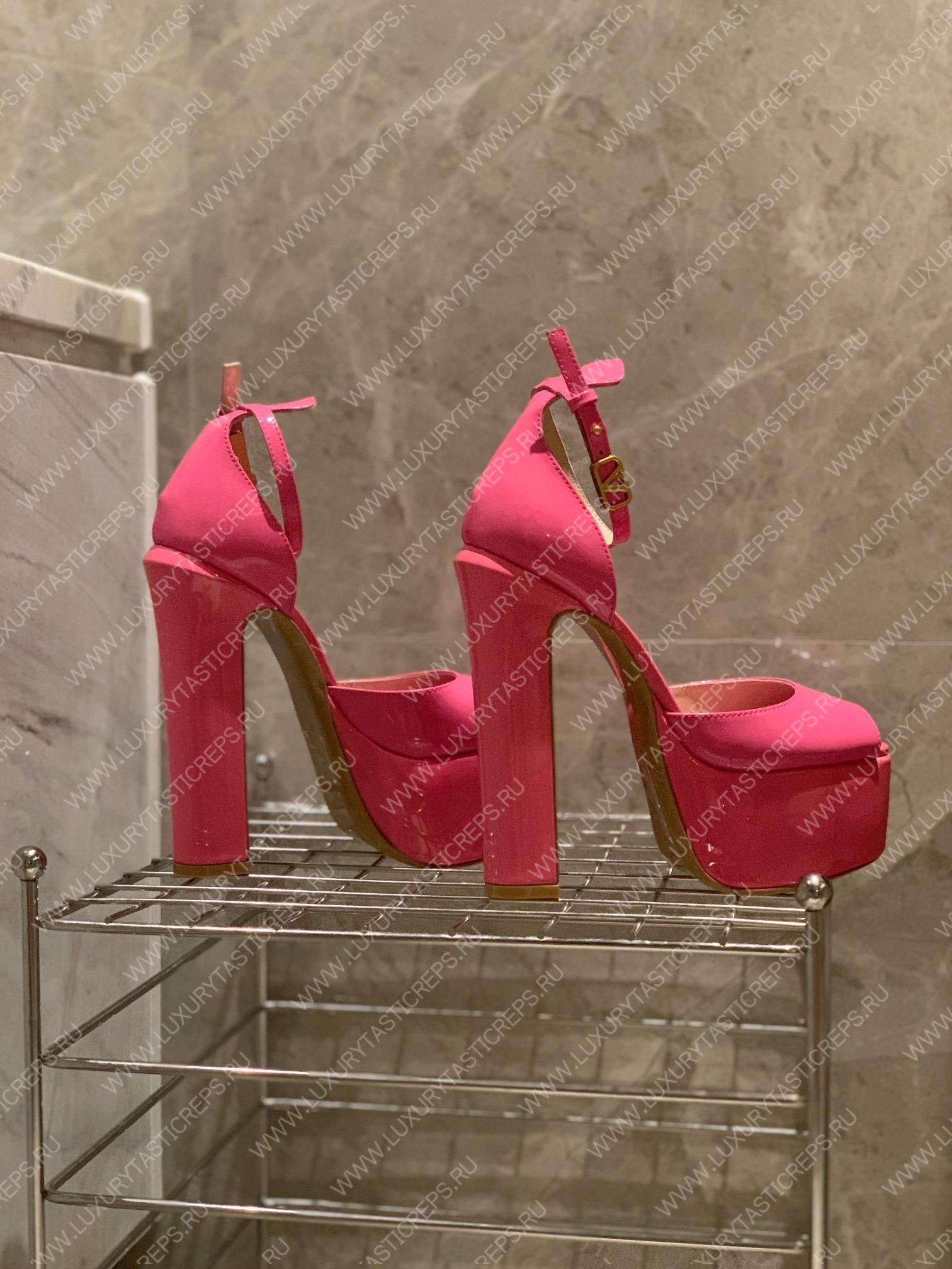 VALENTINO TAN-GO PLATFORM SANDAL PINK 1W2S0FE0VNE_I16