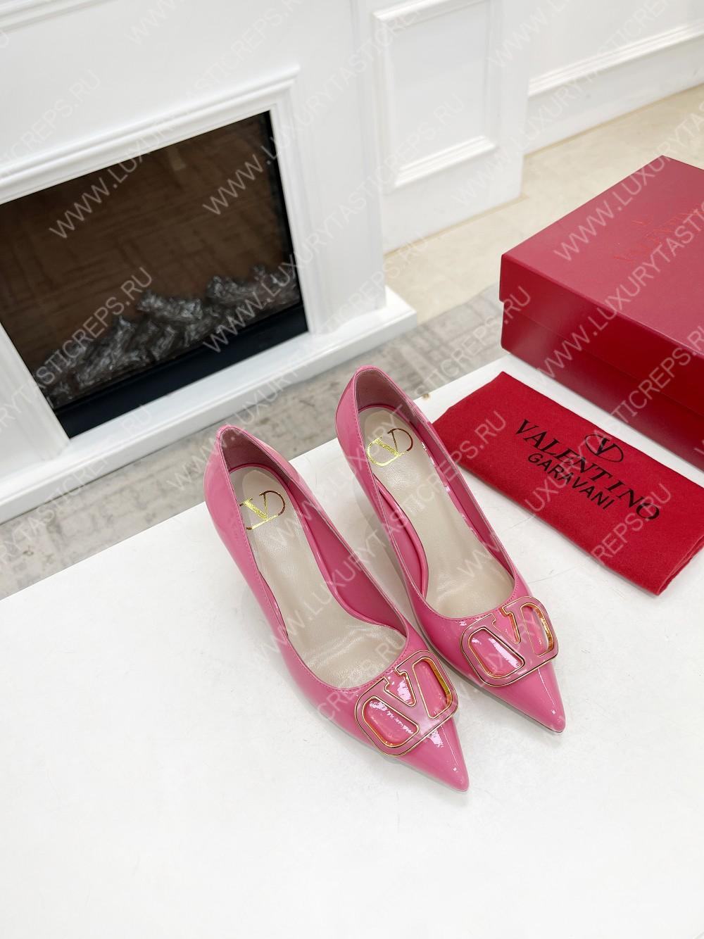 VALENTINO V BUCKLE PUMPS PINK 1W2S0FH8LAFGF9