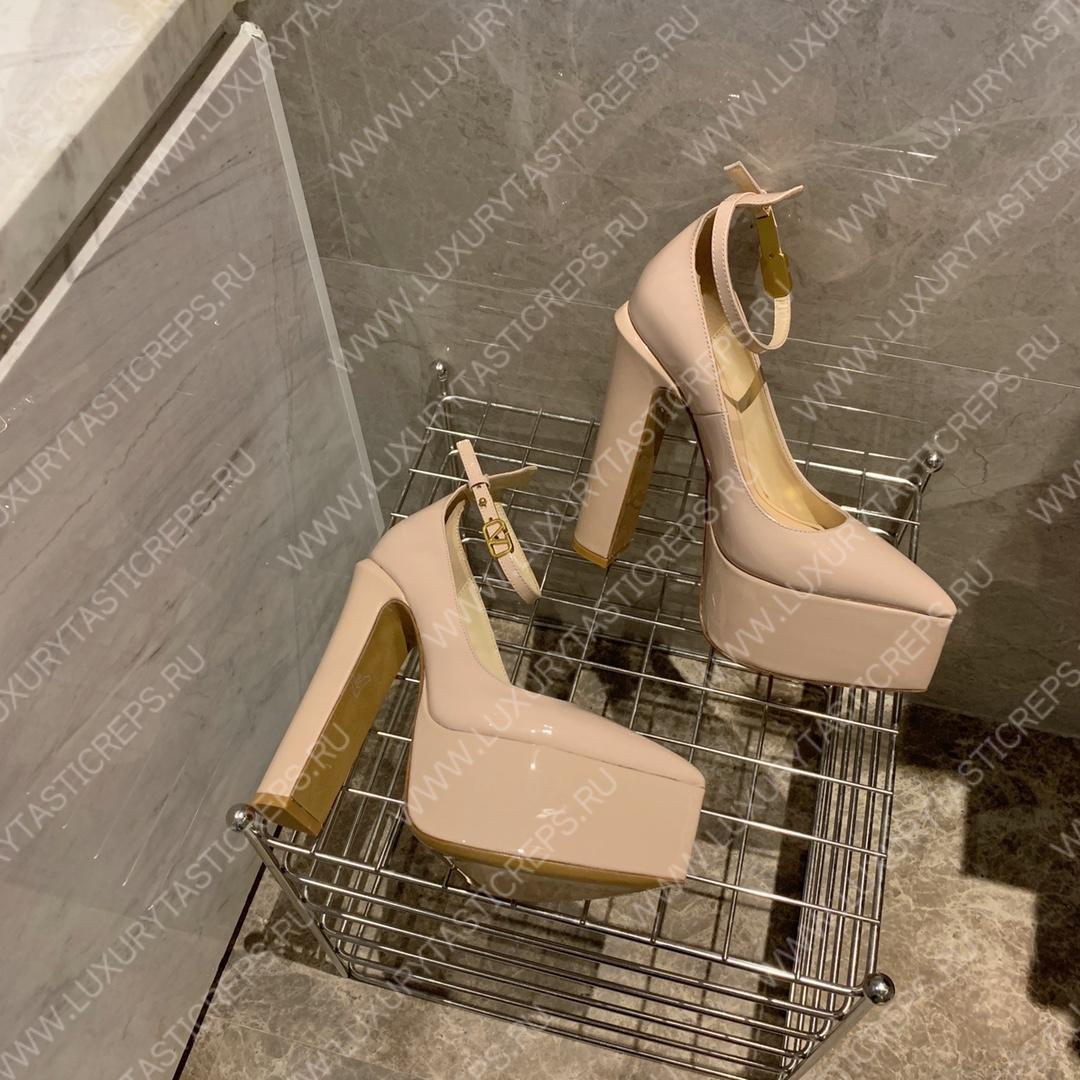 VALENTINO TAN-GO PLATFORM PUMP FAWN WS0DQ3VNE_0NO