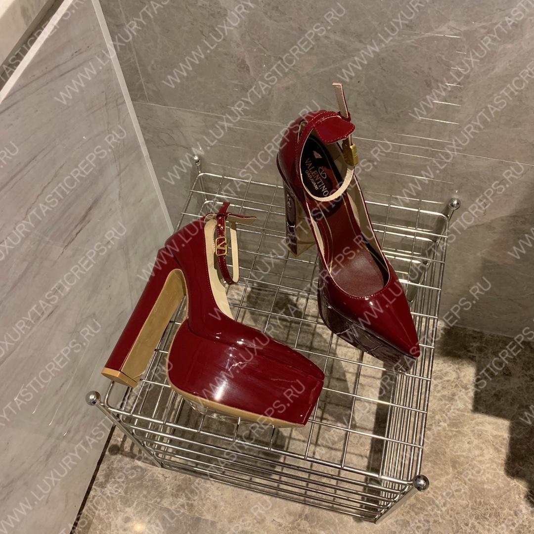 VALENTINO TAN-GO PLATFORM PUMP RED WS0DQ3VNE_0NO