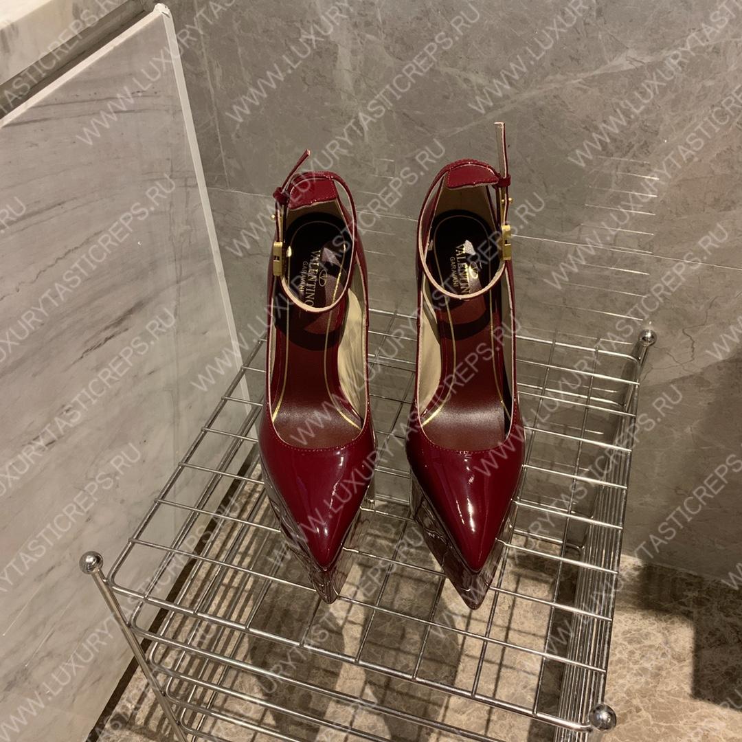 VALENTINO TAN-GO PLATFORM PUMP RED WS0DQ3VNE_0NO