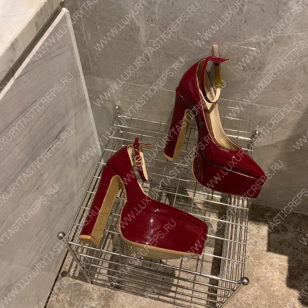 VALENTINO TAN-GO PLATFORM PUMP RED WS0DQ3VNE_0NO