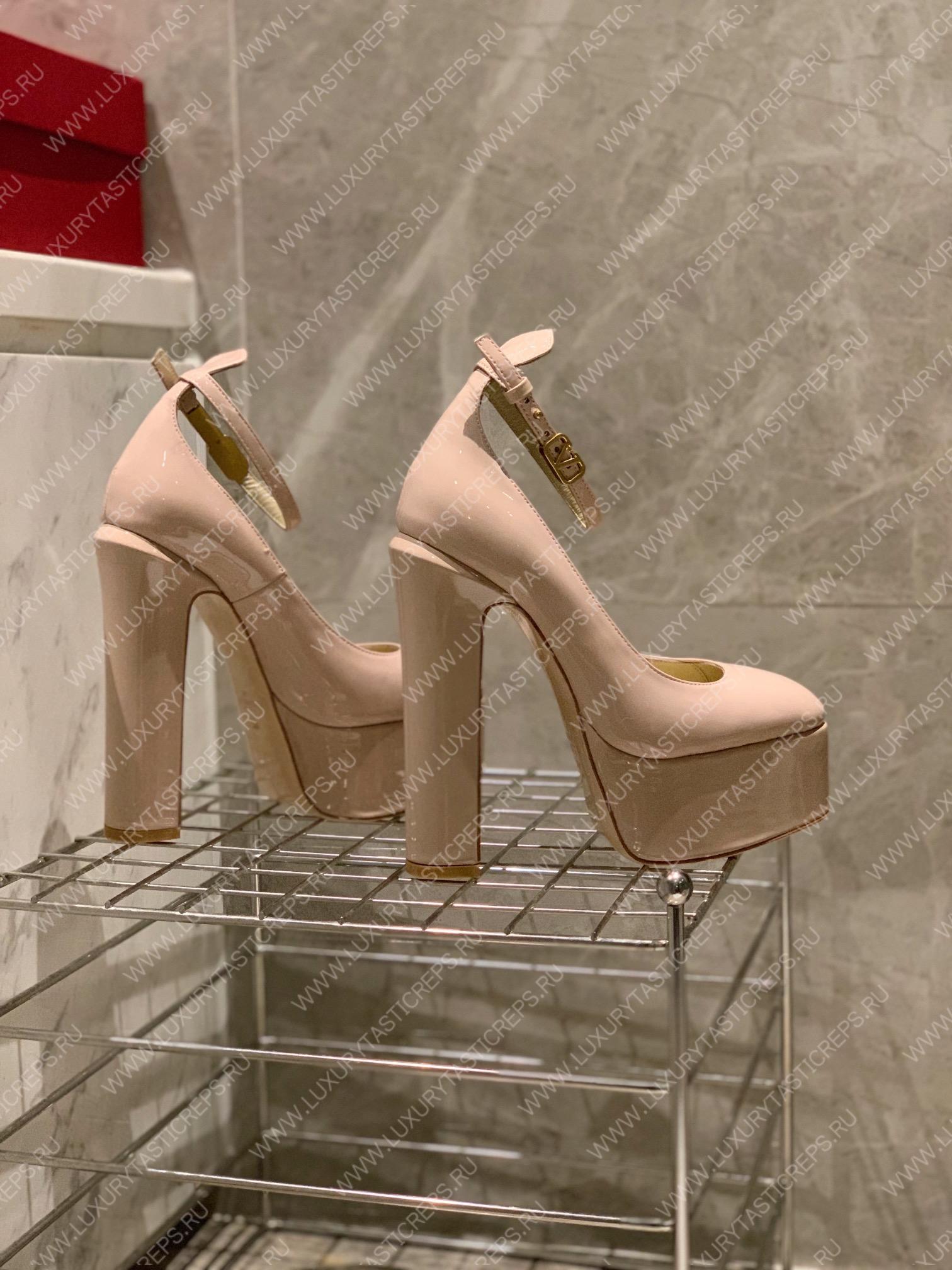 VALENTINO TAN-GO PLATFORM PUMP FAWN WS0DQ3VNE_0NO