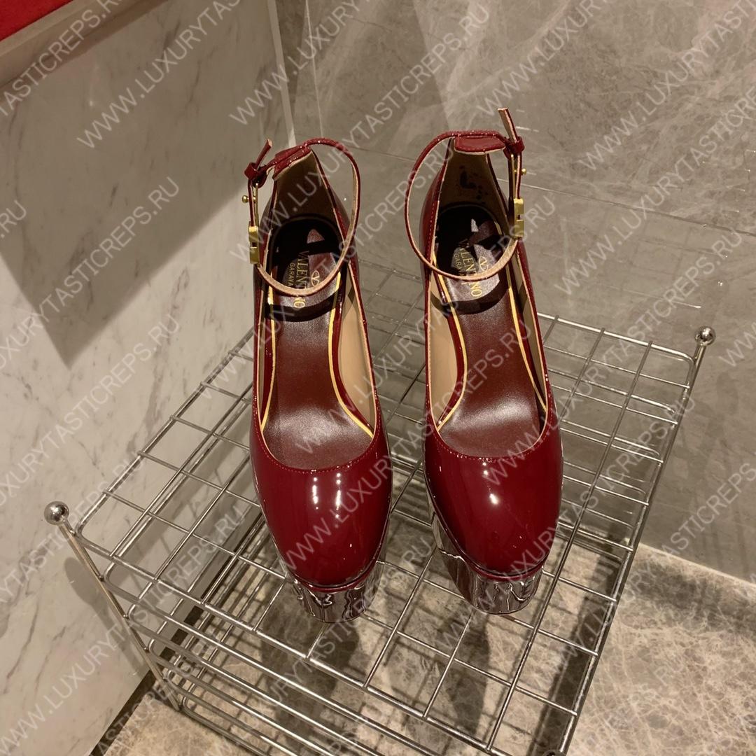 VALENTINO TAN-GO PLATFORM PUMP RED WS0DQ3VNE_0NO