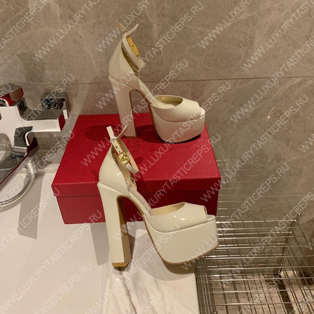 VALENTINO TAN-GO PLATFORM SANDAL OFF WHITE 1W2S0FE0VNE_I16