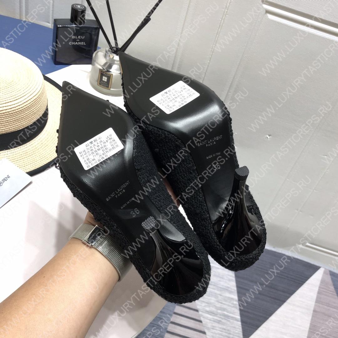 YVES SAINT LAURENT ARIAN 19 PUMPS BLACK 4720110NPVV1000