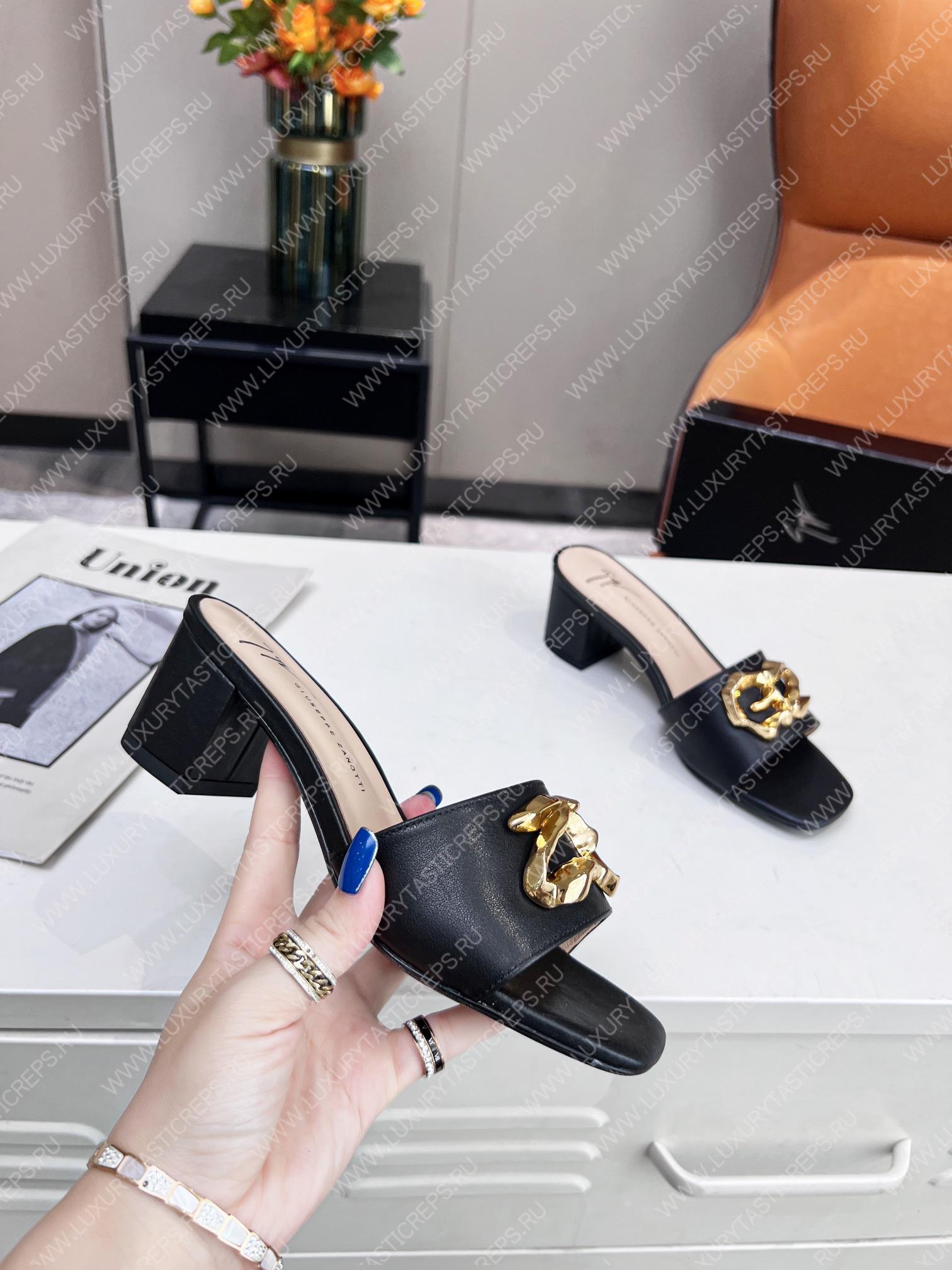 GIUSEPPE ZANOTTI LYRA ZALI BLACK E200087003