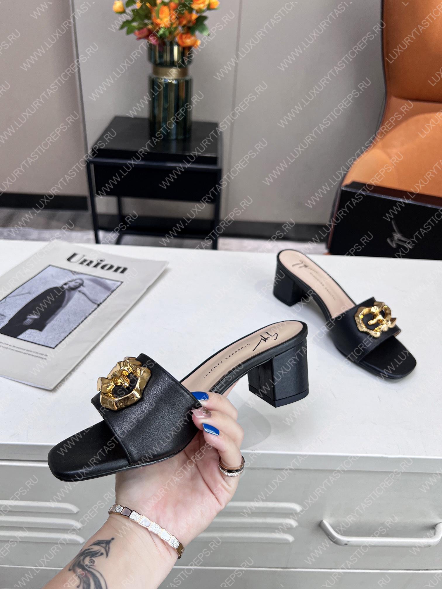 GIUSEPPE ZANOTTI LYRA ZALI BLACK E200087003