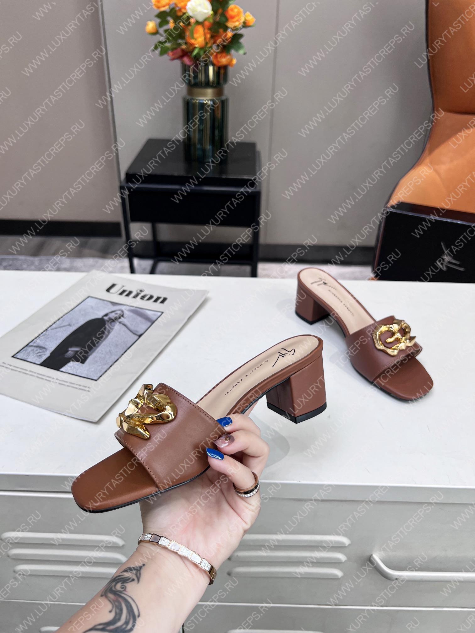 GIUSEPPE ZANOTTI LYRA ZALI BROWN E200087003