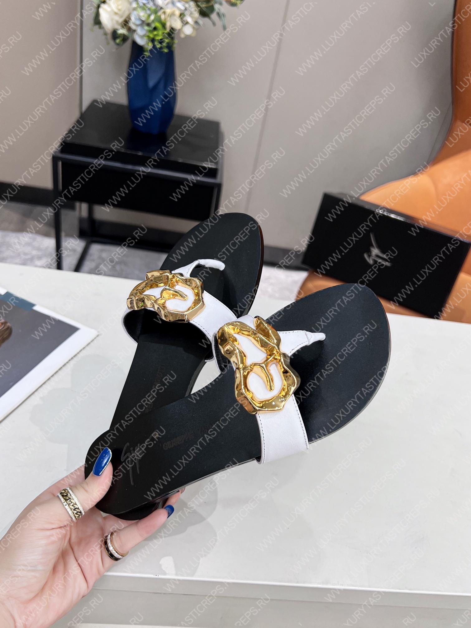 GIUSEPPE ZANOTTI FLAT LYRA ZALI WHITE E200104001